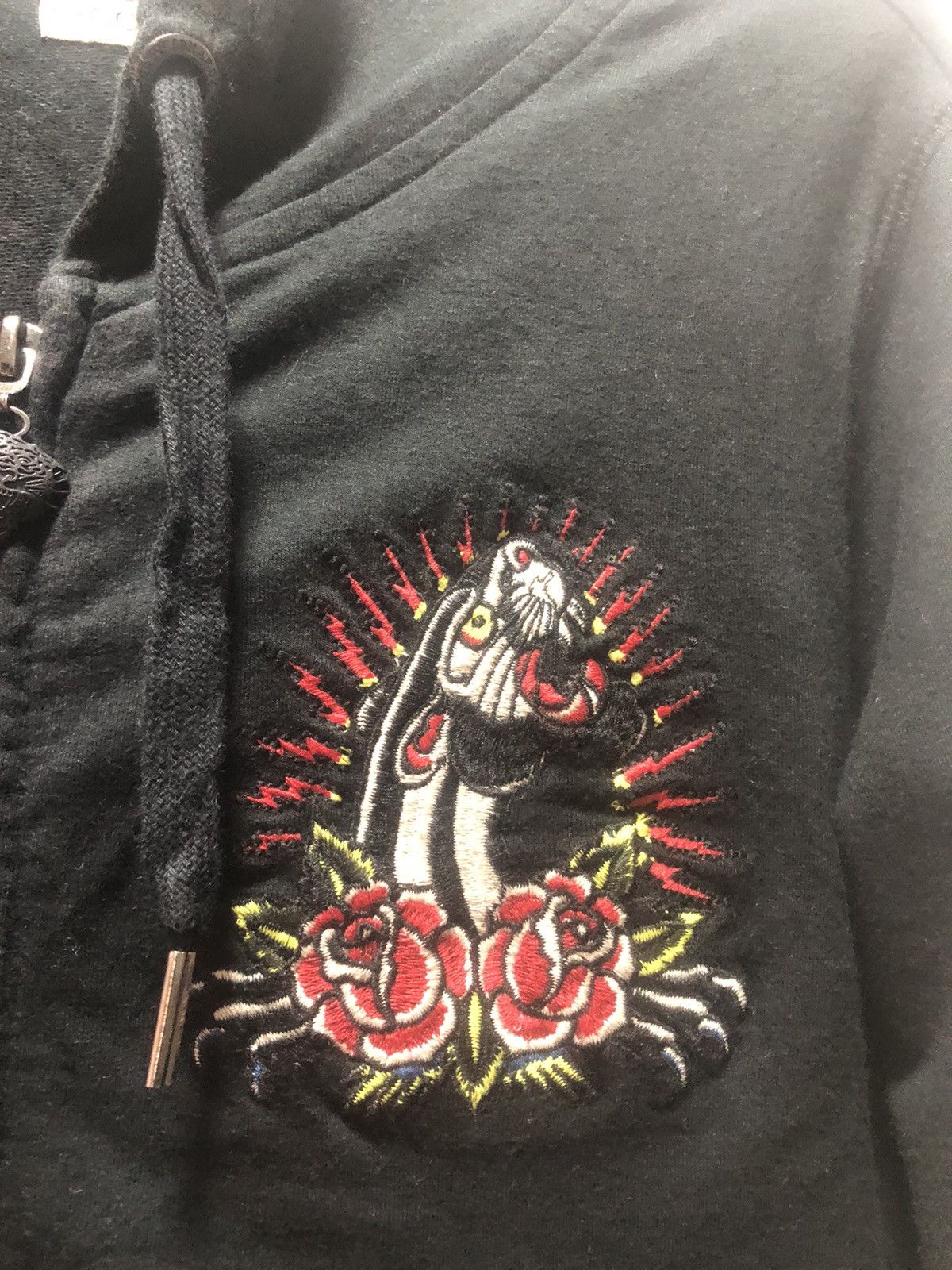 Ed Hardy ED HARDY EH CORE Hoodie Zip Up Tiger Size XS / US 0-2 / IT 36-38 - 3 Thumbnail