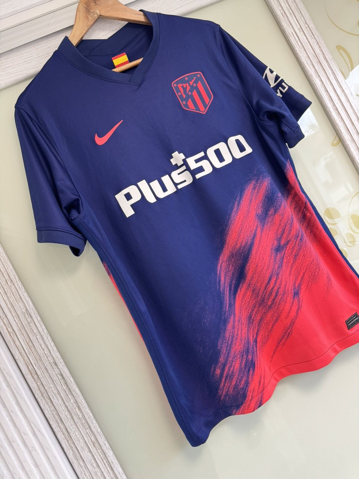 Nike Atletico Madrid 2021-2022 Away Soccer Jersey Football Kit Size US L / EU 52-54 / 3 - 4 Thumbnail