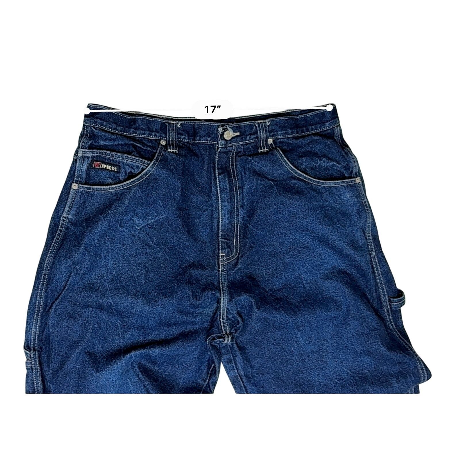 Brooklyn Xpress Brooklyn Xpress Vintage Carpenter Blue Jeans 40 Y2k Hipster Size US 40 / EU 56 - 3 Thumbnail