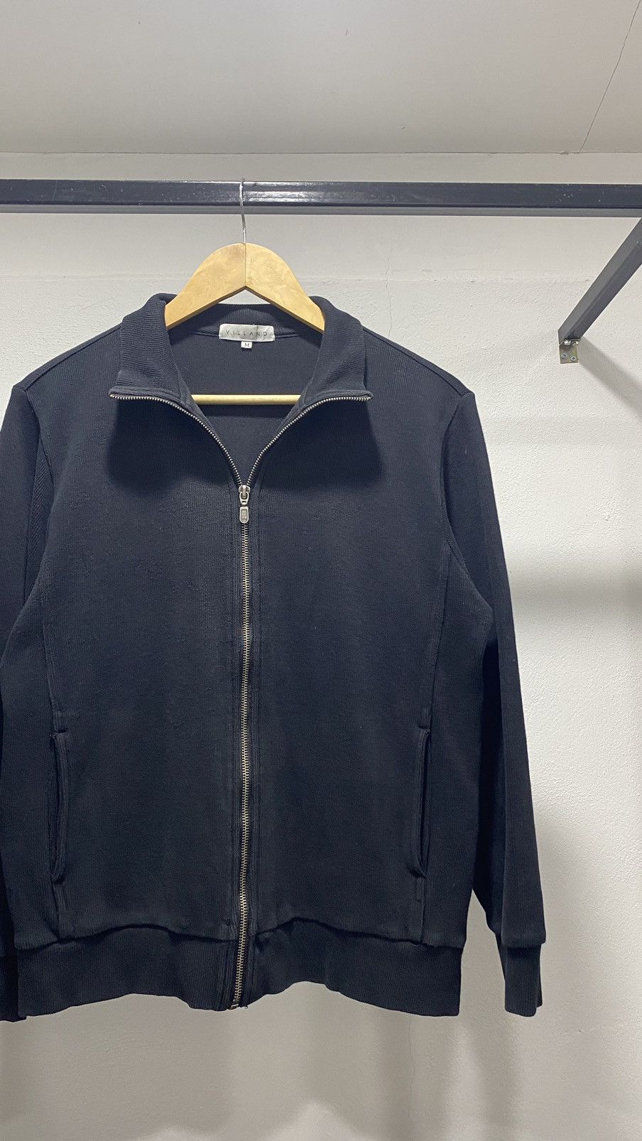 Japanese Brand × Vintage Villand Knit Zipper Sweater 90s Size US S / EU 44-46 / 1 - 3 Thumbnail