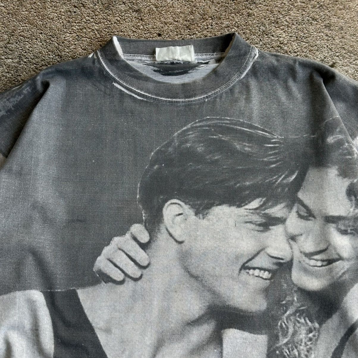 Vintage Vintage 90s Lovely Couple AOP Graphic Tee Size US XL / EU 56 / 4 - 2 Thumbnail