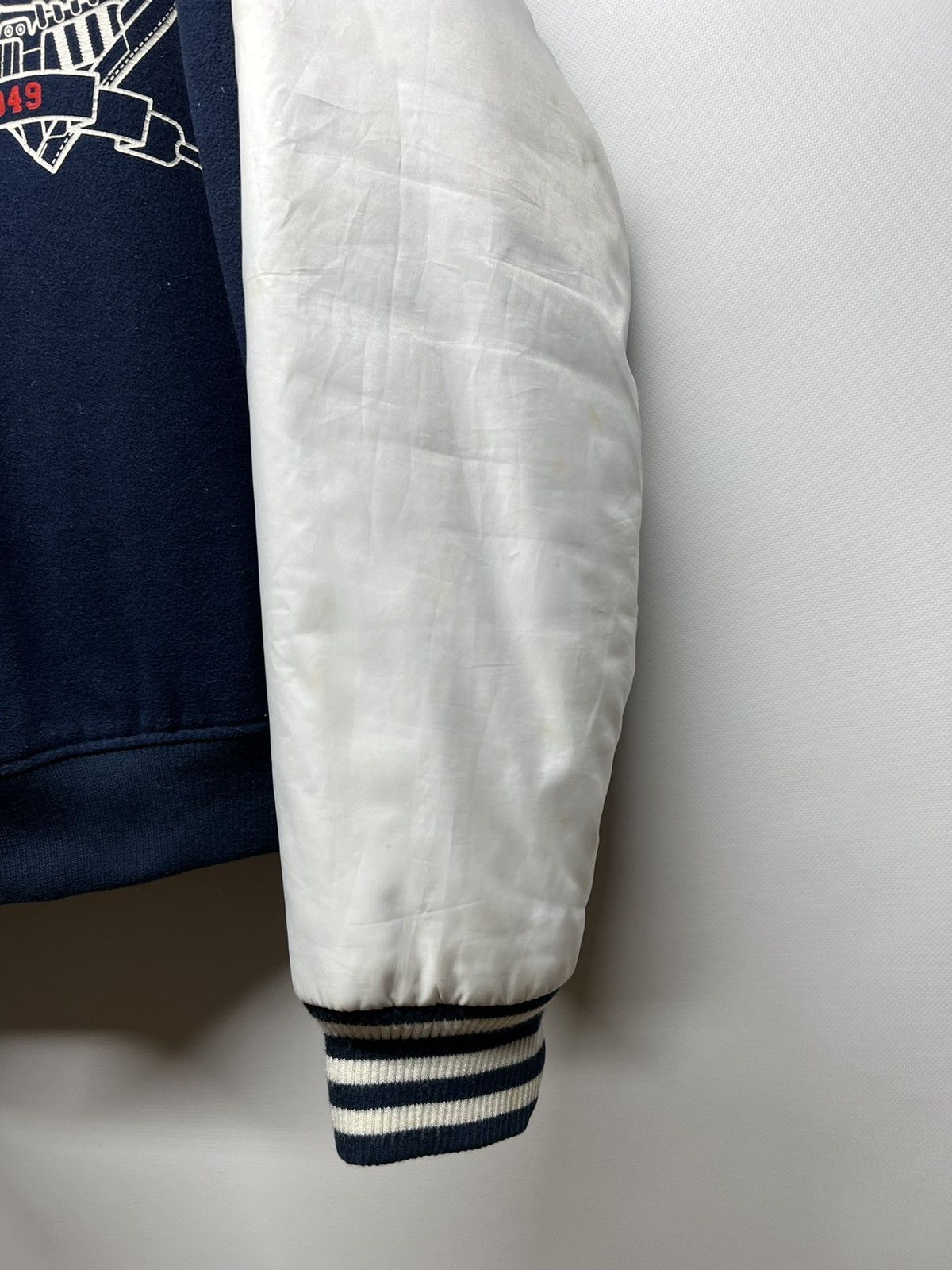 Vintage Vintage Adidas Wool/Nylon Varsity Jacket 00’s Size US XL / EU 56 / 4 - 12 Thumbnail