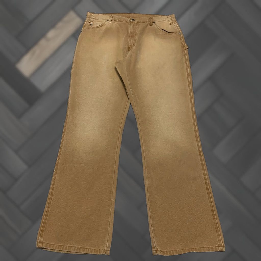 Dickies Dickies Relaxed Heavyweight Duck Carpenter Pants Men's 38x32 Brown Dataset Size US 38 / EU 54 - 1 Thumbnail