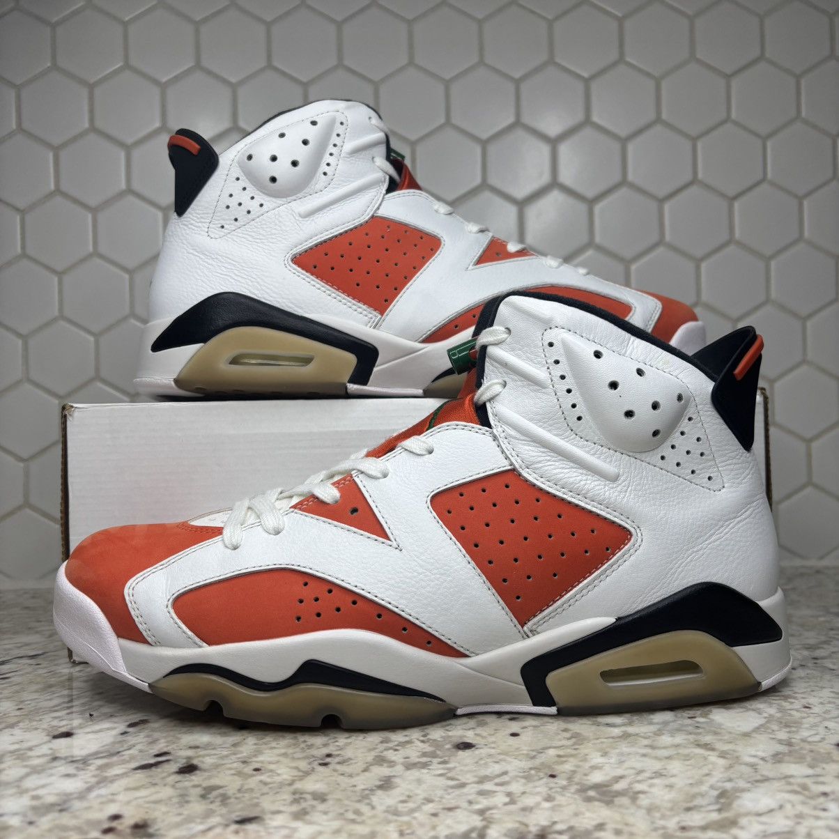 Size 12 - Air Jordan 6 Retro Gatorade VERY CLEAN NO BOX