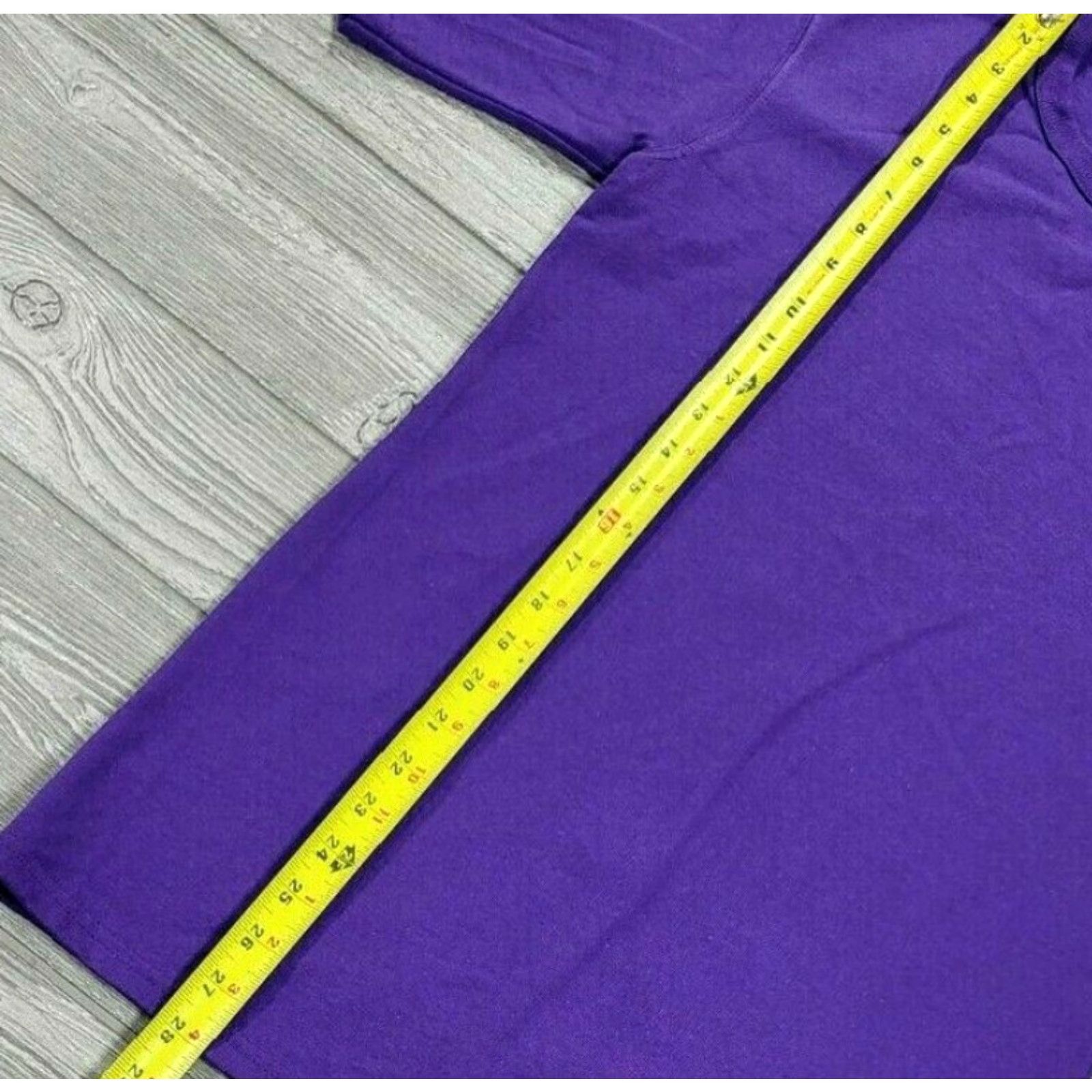 Champion Champion T-Shirt Classic Cotton Purple Short Sleeve Size S Mens OEM Logo Retro (Embroidered) Size US S / EU 44-46 / 1 - 7 Thumbnail