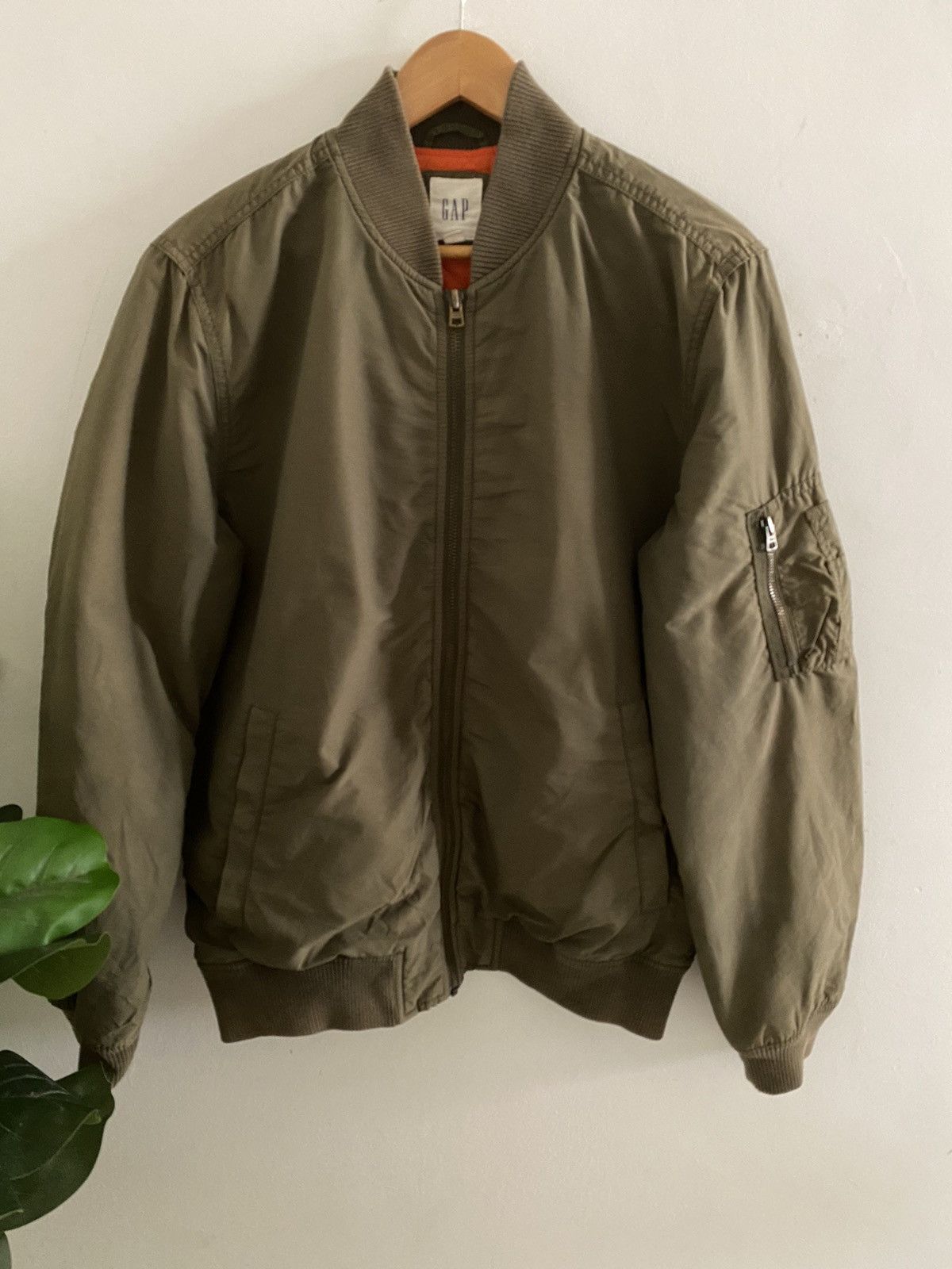Gap × Vintage Vintage GAP zipper IDEAL 80's bomber jacket nice design Size US L / EU 52-54 / 3 - 7 Thumbnail