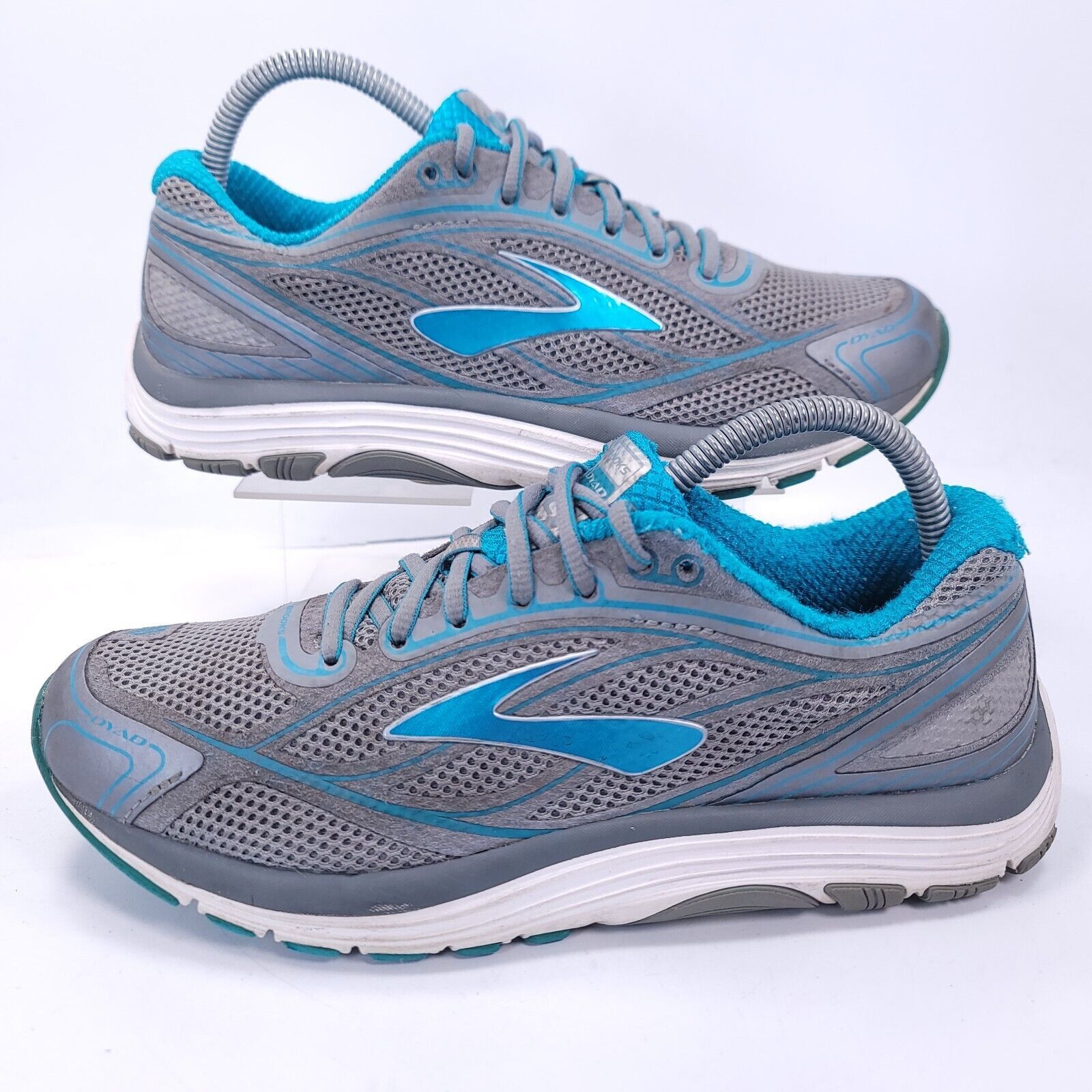 Brooks Brooks Dyad 9 Athletic Shoe Womens Size 9 1202231B046 Gray Size US 9 / IT 39 - 5 Thumbnail