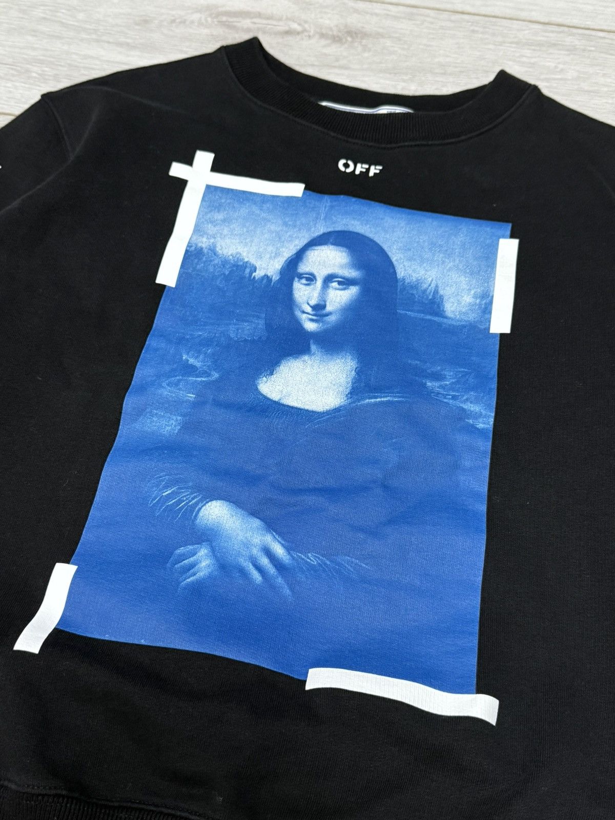 Off-White Off-White Mona Lisa tapes arrows sweatshirt Size US XS / EU 42 / 0 - 4 Thumbnail