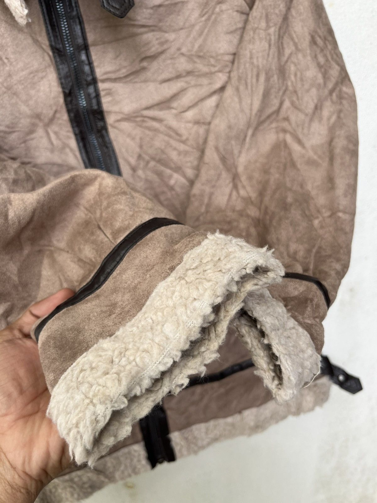 GRLFRND 💥GRL COTTON SHERPA DEEP PILE LINING HEAVY JACKETS Size S / US 4 / IT 40 - 4 Thumbnail