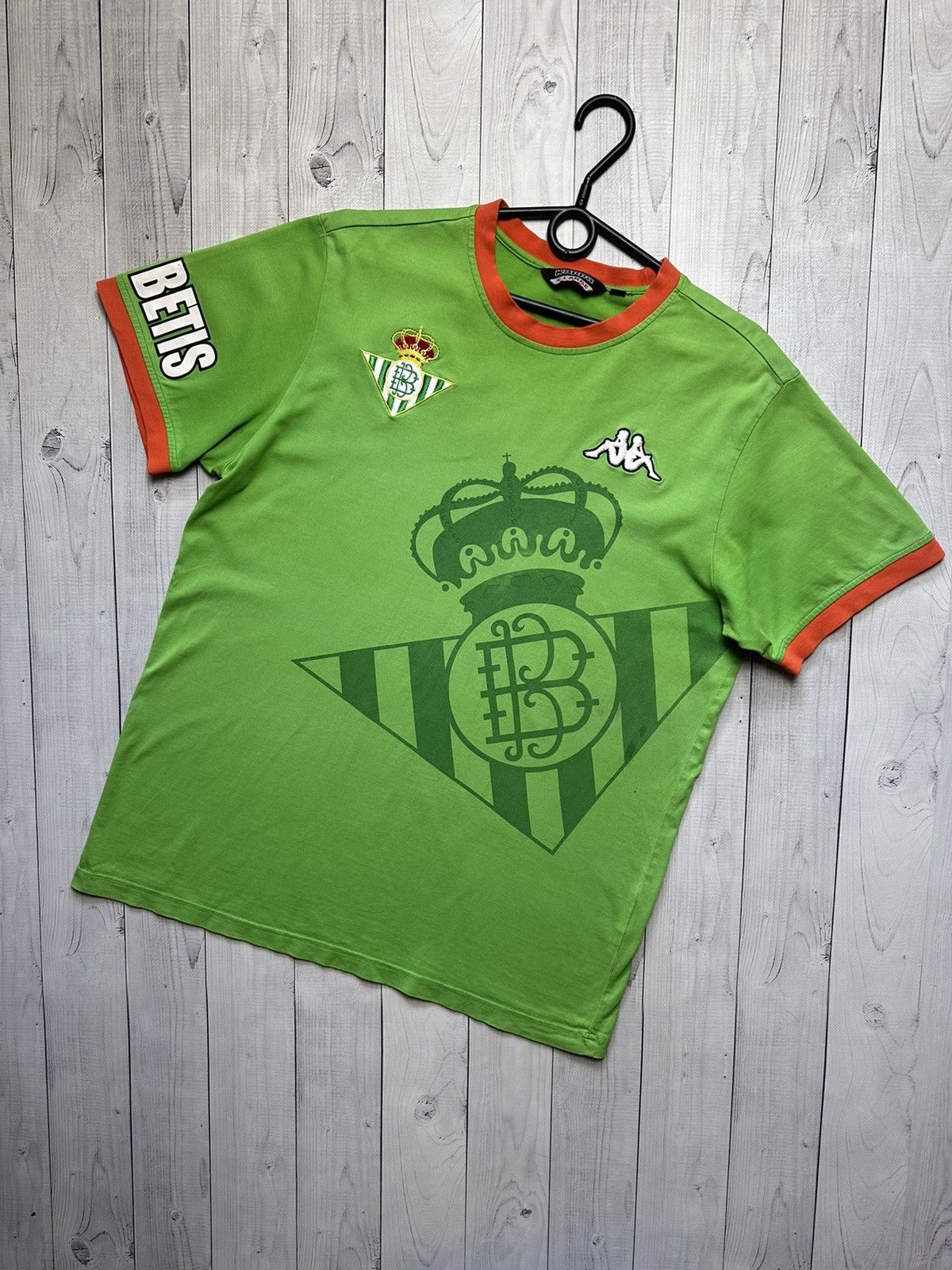 Vintage kappa Soccer tee Real Betis logo rare size L/XL