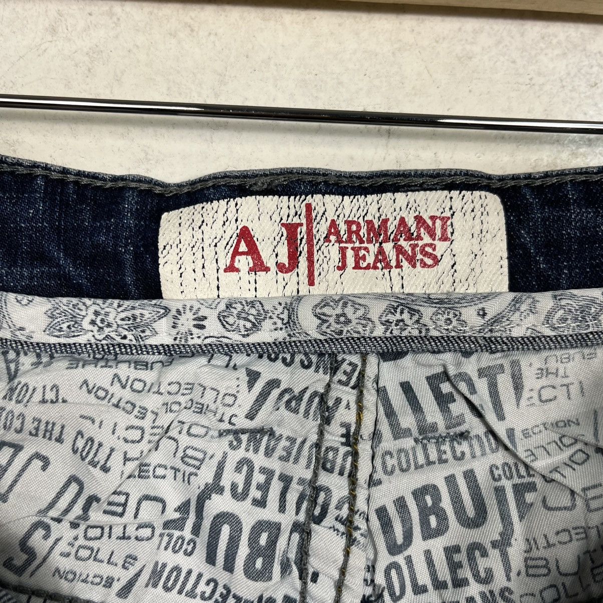 Armani Vintage Armani Jeans Distressed Denim Jeans Size US 34 / EU 50 - 20 Thumbnail