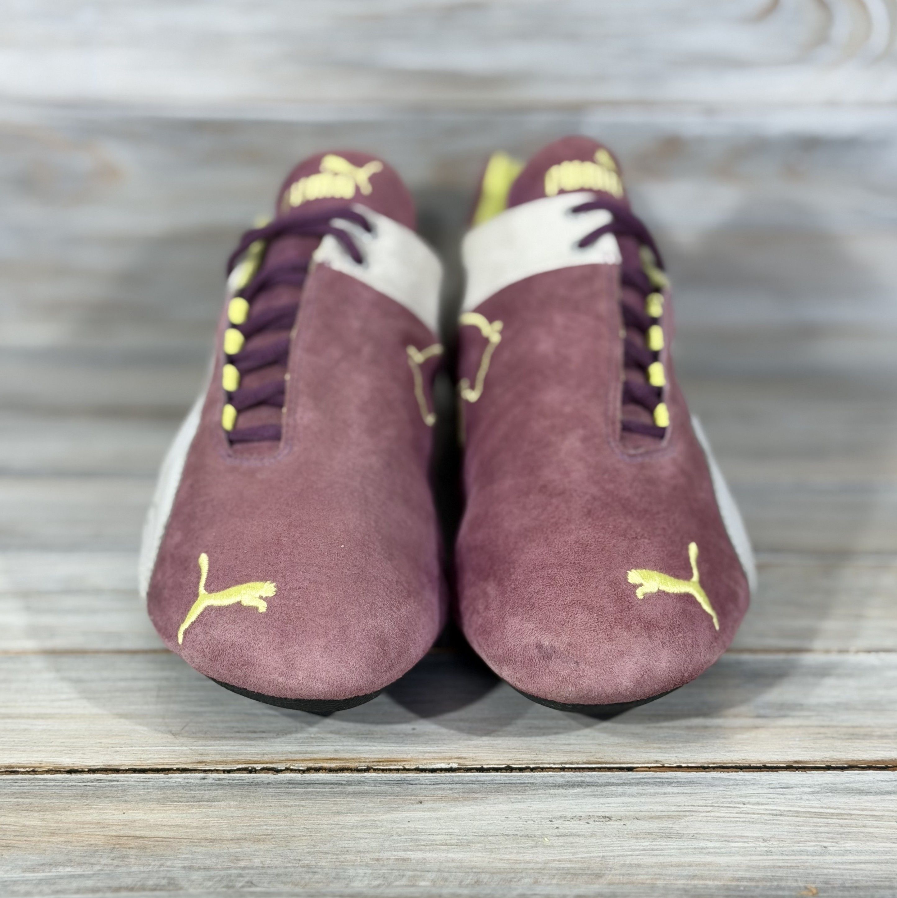 Puma PUMA Future Cat Low P Speedcat Suede Purple Vintage Sneakers Size US 12 / EU 45 - 19 Thumbnail