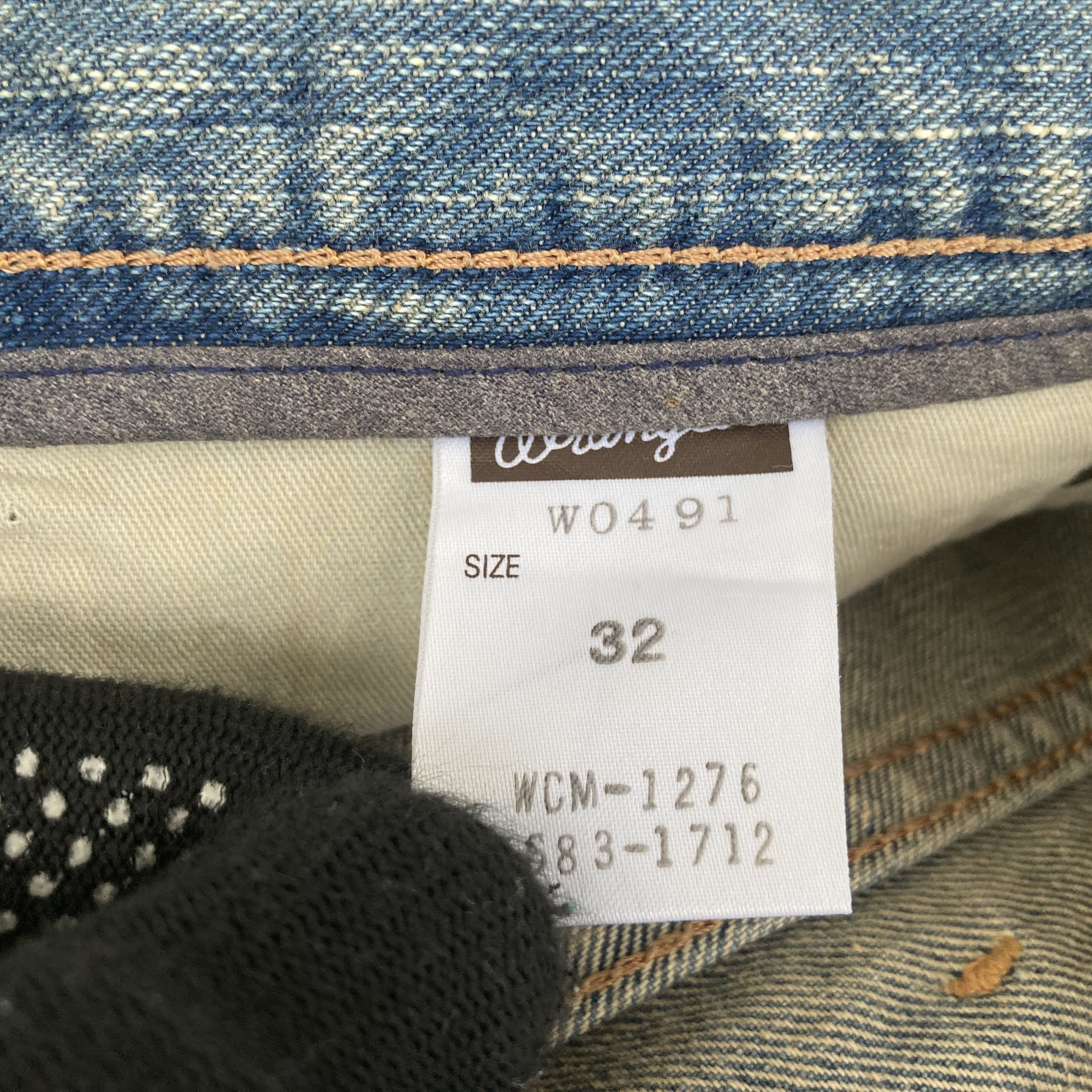 Vintage × Wrangler Vtg Wrangler Blue Denim Flare 90s Sz 33 Bootcut Jeans Size US 33 - 6 Thumbnail