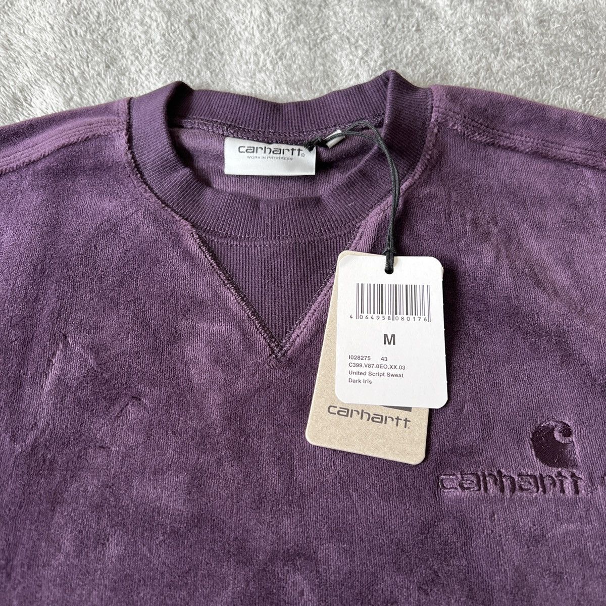 Carhartt Wip Carhartt WIP United Script Sweatshirt Iris Size US M / EU 48-50 / 2 - 2 Thumbnail