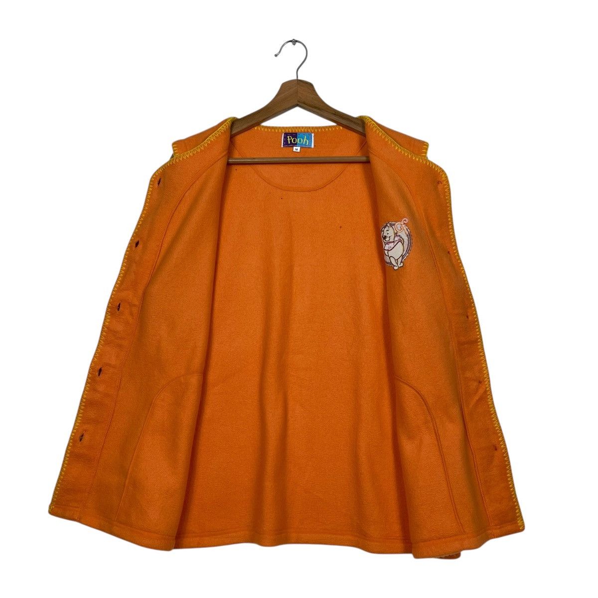 Cartoon Network Vintage 90s Winnie The Pooh Button Fleece Vest Size US M / EU 48-50 / 2 - 11 Thumbnail
