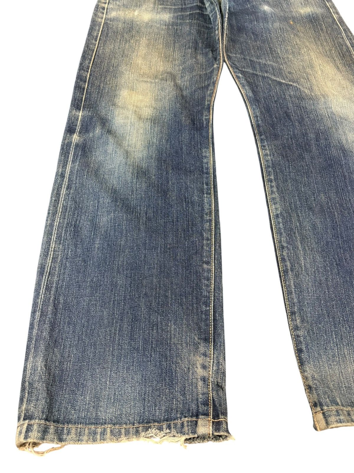 Edwin Vintage Edwin 505 Selvedge Mud Wash Loose Baggy Jeans Size US 31 - 7 Thumbnail