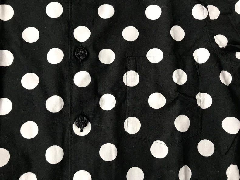 Comme des Garcons Comme Des Garcons Black polka-dot shirt Size XS / US 0-2 / IT 36-38 - 5 Thumbnail