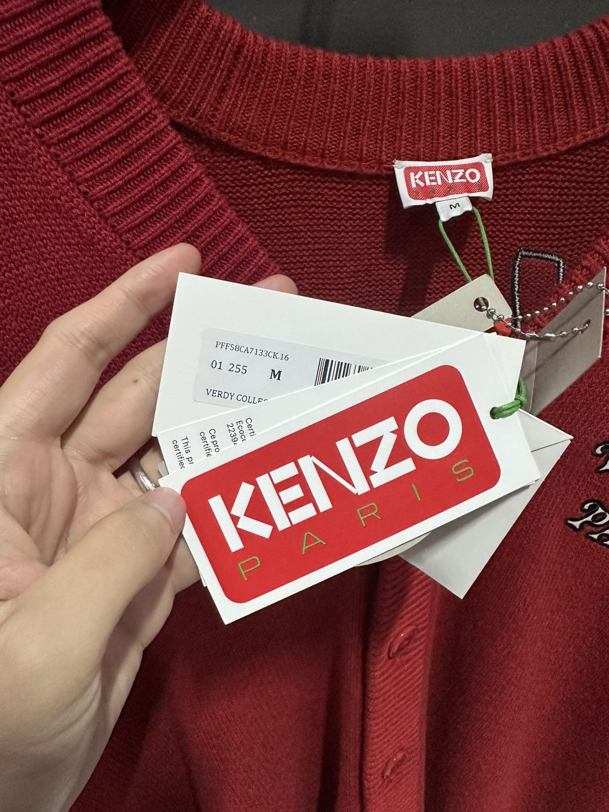 Kenzo Kenzo X verdy market genderless cardigan Size US M / EU 48-50 / 2 - 4 Thumbnail