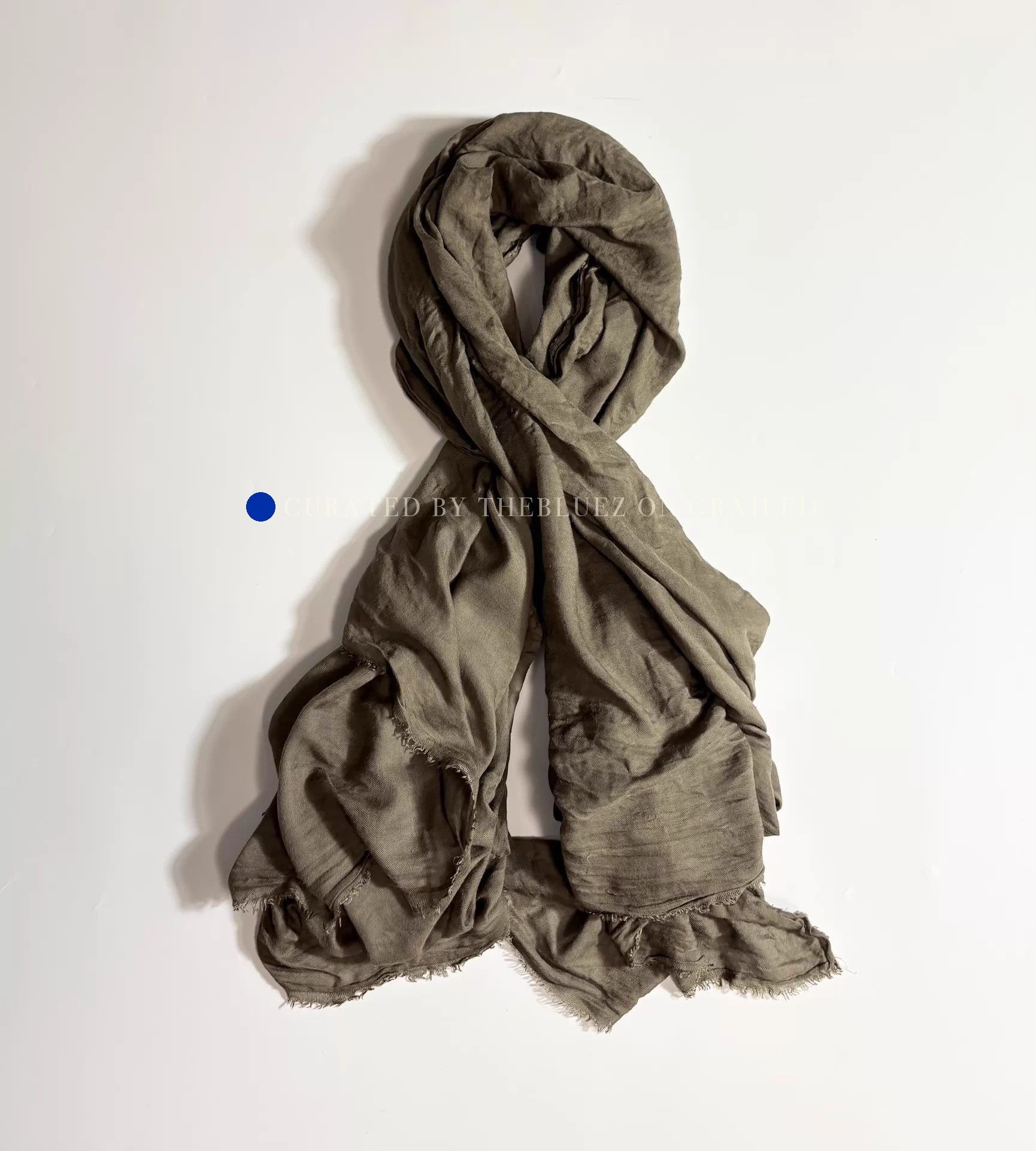 Visvim Oversized Beige Scarf/Shawl Size ONE SIZE - 1 Thumbnail