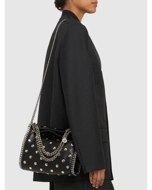 Stella McCartney o1s22i1n1024 Size: OS / Studs Mini Falabella Tote Bag Size ONE SIZE - 3 Thumbnail