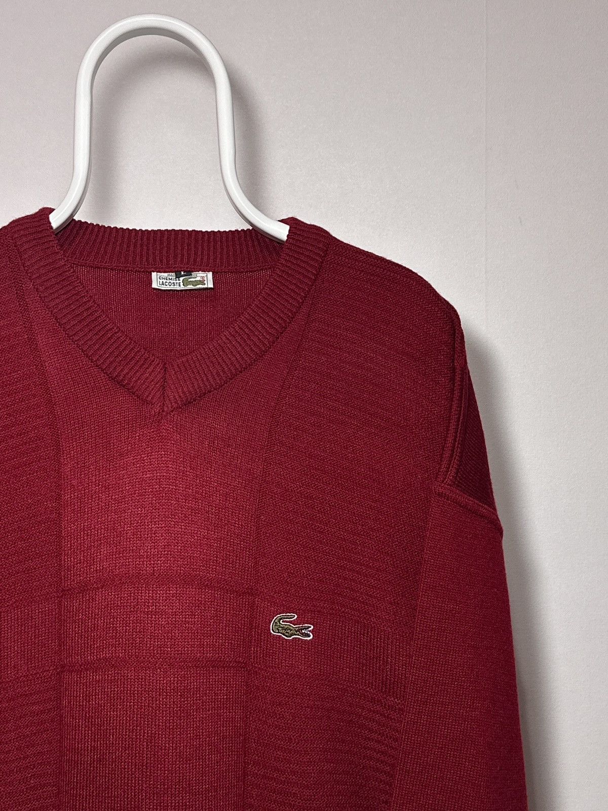 Lacoste Vintage Lacoste Chemise Sweater 90s Made in France Size US L / EU 52-54 / 3 - 3 Thumbnail