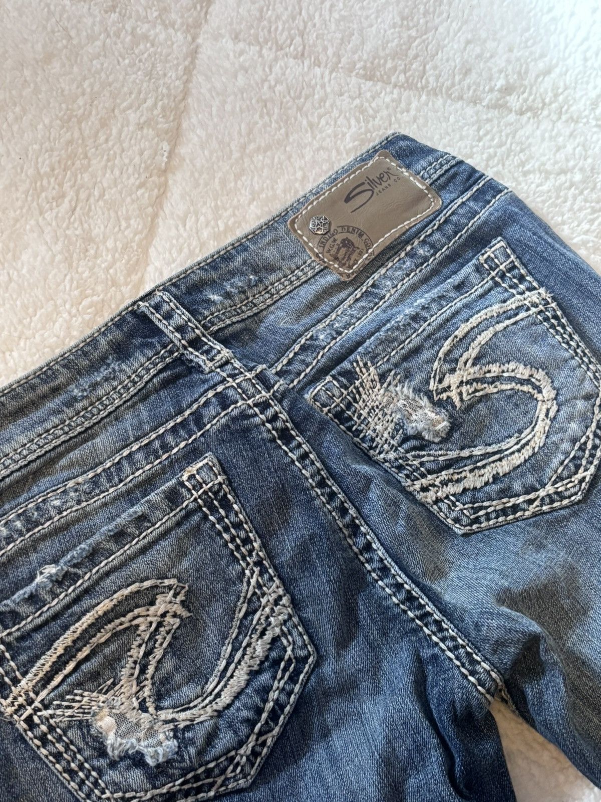Silver Jeans Co. Deadstock Silver Jeans Size 28" / US 6 / IT 42 - 4 Thumbnail