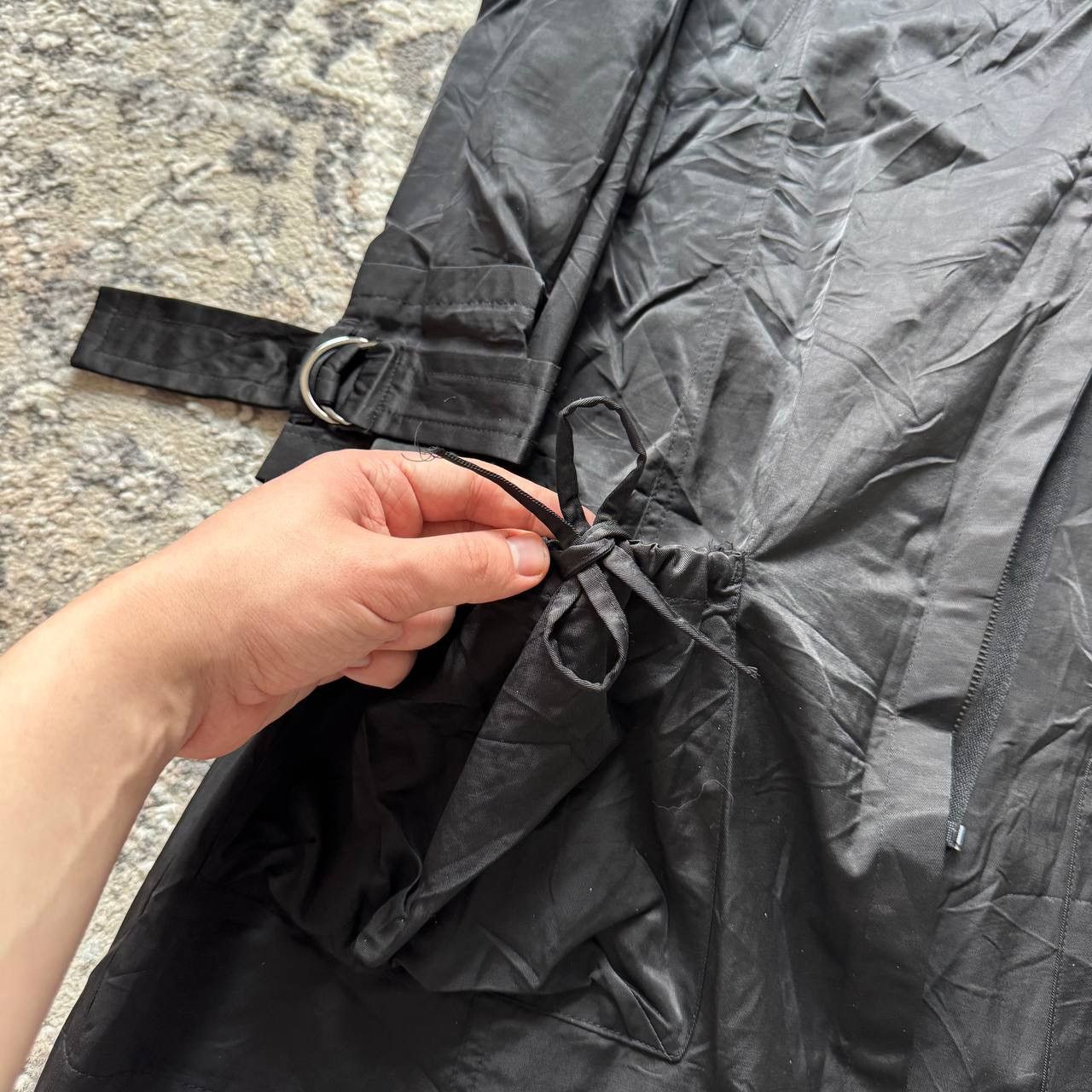 Stussy Stussy Coat Trench Raincoat Ninja Goth Nylon Coat Jacket Size M / US 6-8 / IT 42-44 - 13 Thumbnail