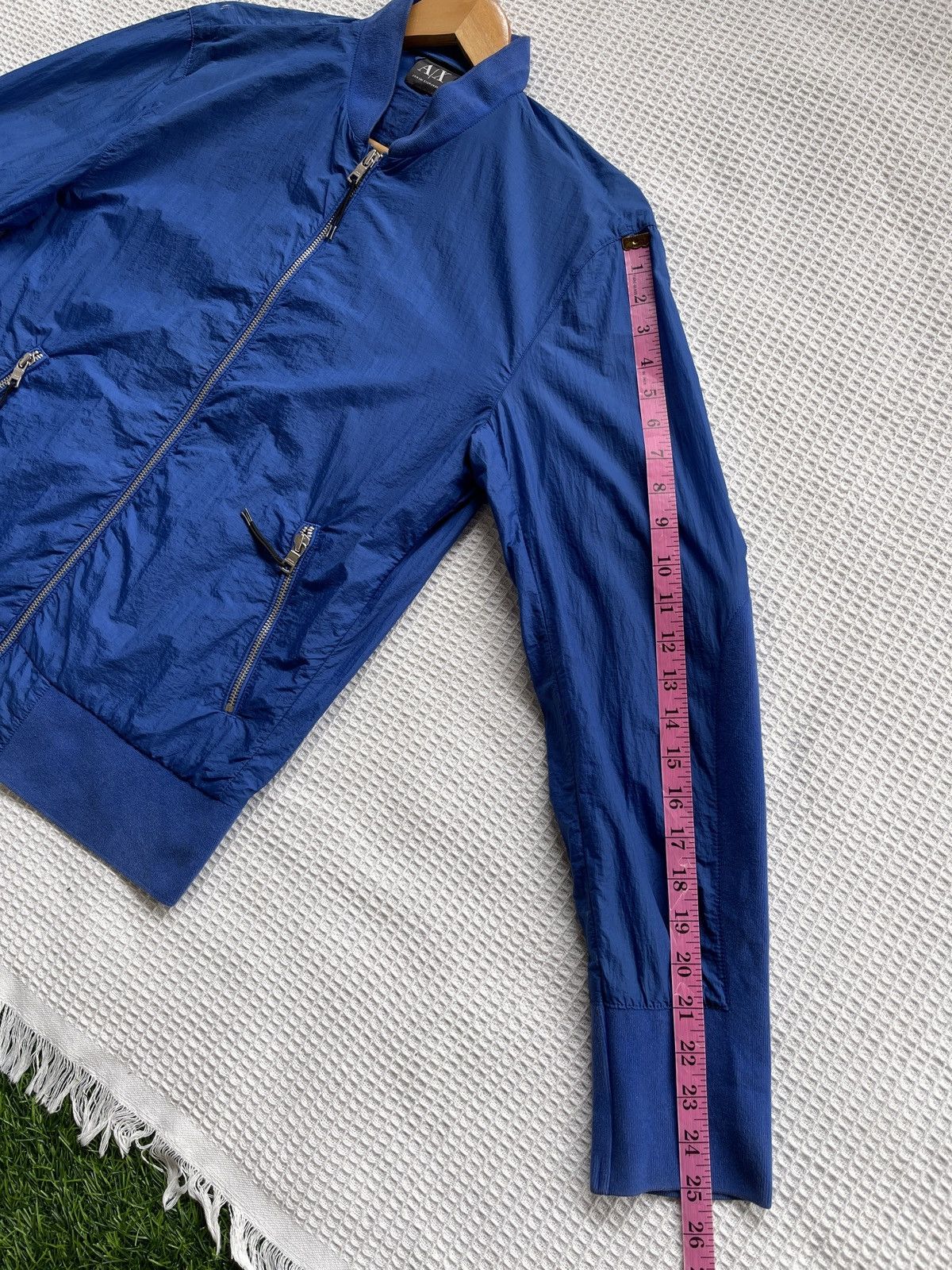 Armani Exchange Last Drop🔥Rare🔥A/X ARMANI EXCHANGE Bomber Light Jacket Size US S / EU 44-46 / 1 - 16 Thumbnail