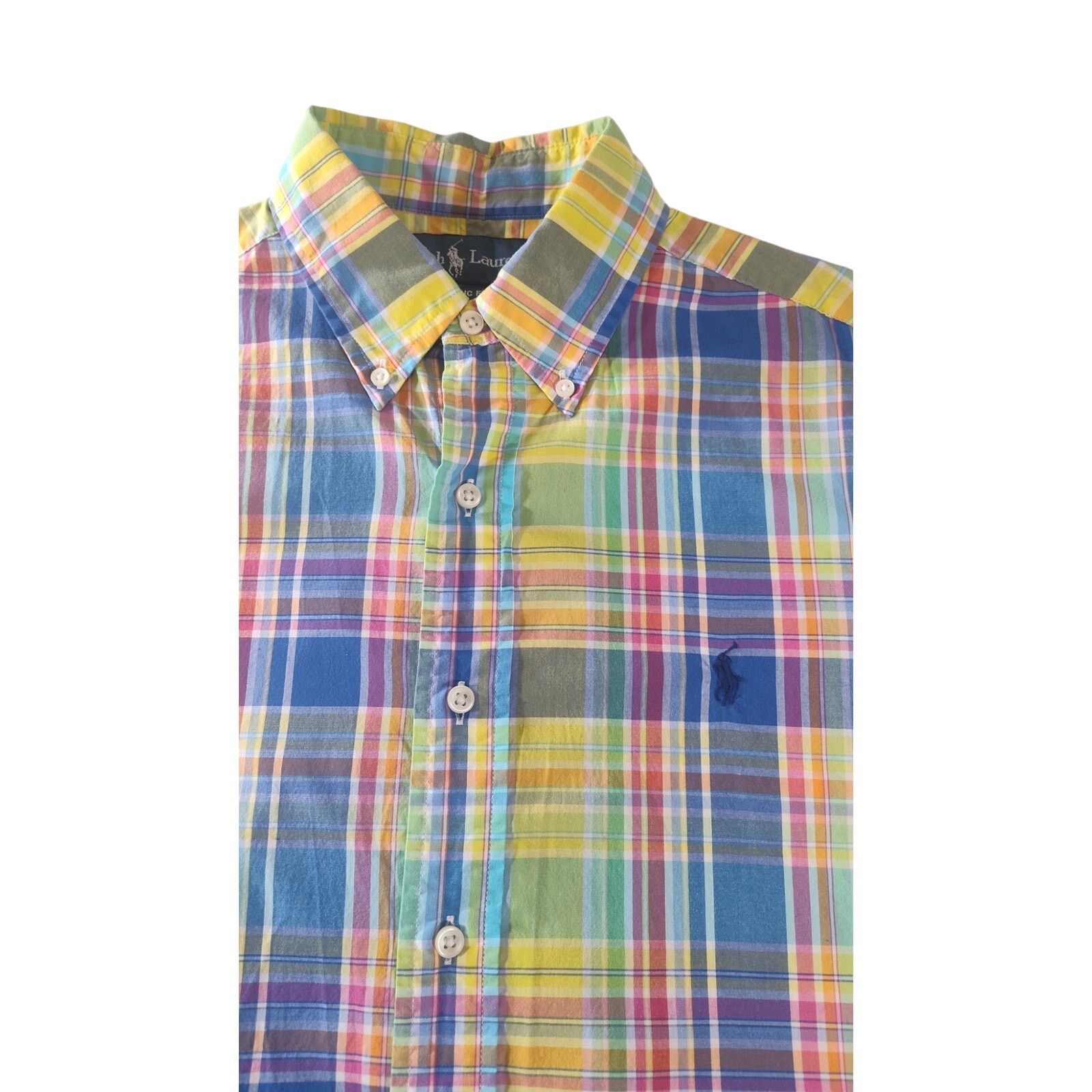 Ralph Lauren Ralph Lauren Prabhas Raju VTG Button Down Classic Fit Medium Size US M / EU 48-50 / 2 - 10 Thumbnail