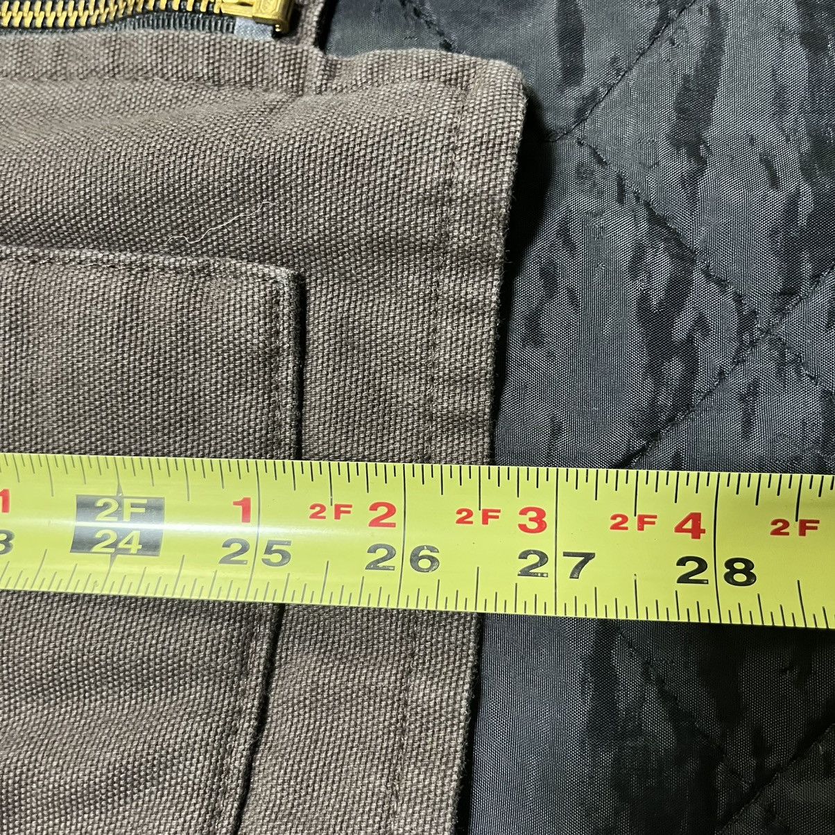 Carhartt VINTAGE CARHARTT BROWN CANVAS WORKWEAR VEST XXL Size US XXL / EU 58 / 5 - 11 Thumbnail