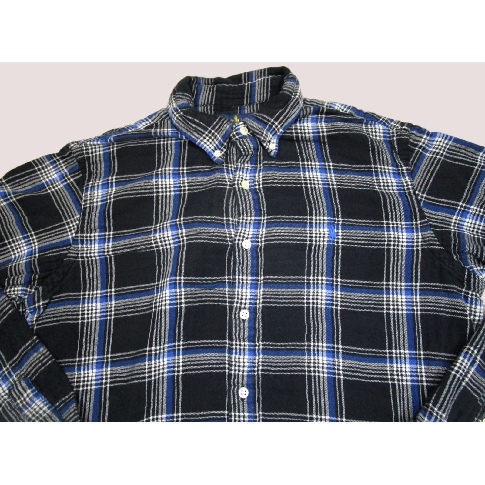 Ralph Lauren Ralph Lauren Shirt Men Large Black Plaid Flannel Long Sleeve Button Down Outdoor Size US L / EU 52-54 / 3 - 1 Thumbnail