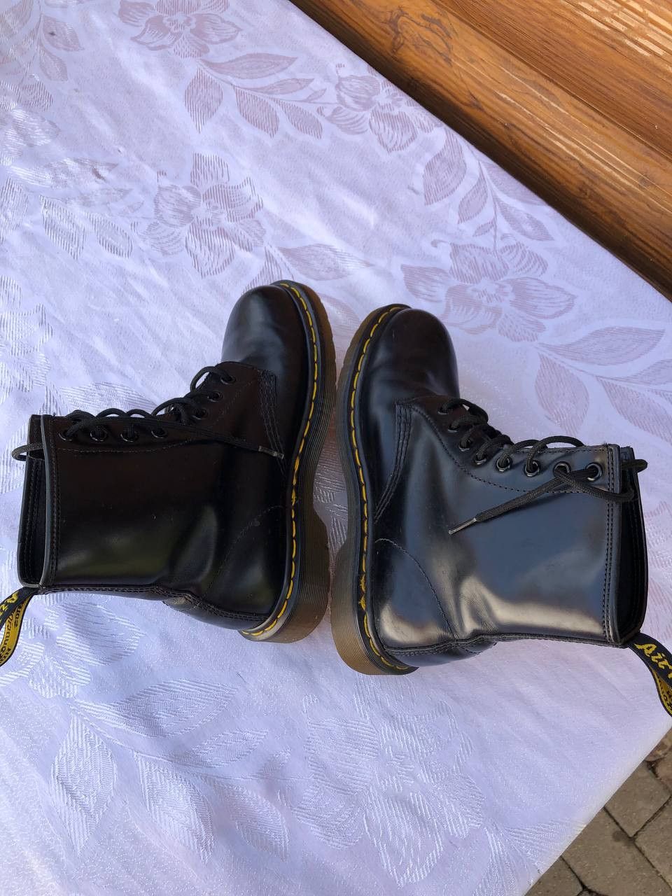 Dr. Martens × Japanese Brand × Vintage dr. martens women's 1460 smooth leather boot Size US 7 / IT 37 - 3 Thumbnail
