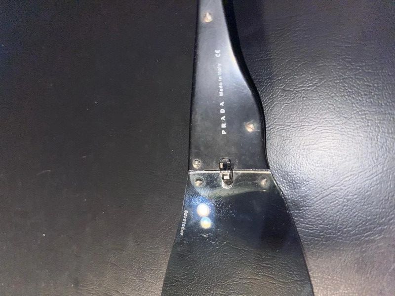 Prada Oculos 2004 Prada Chrome Wave Visor Size ONE SIZE - 6 Thumbnail