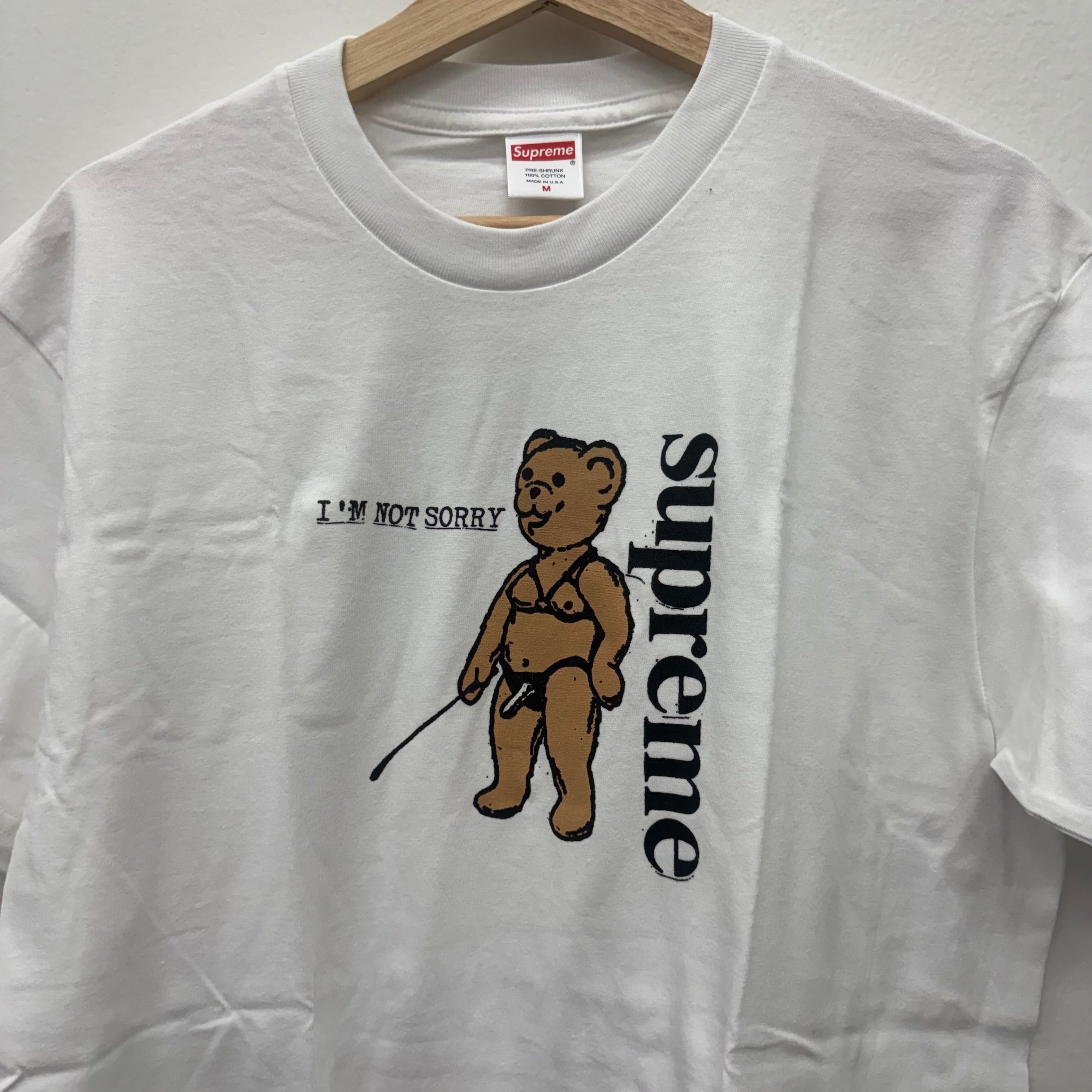 Supreme Supreme Not Sorry T-Shirt White - Size M Size US M / EU 48-50 / 2 - 2 Thumbnail