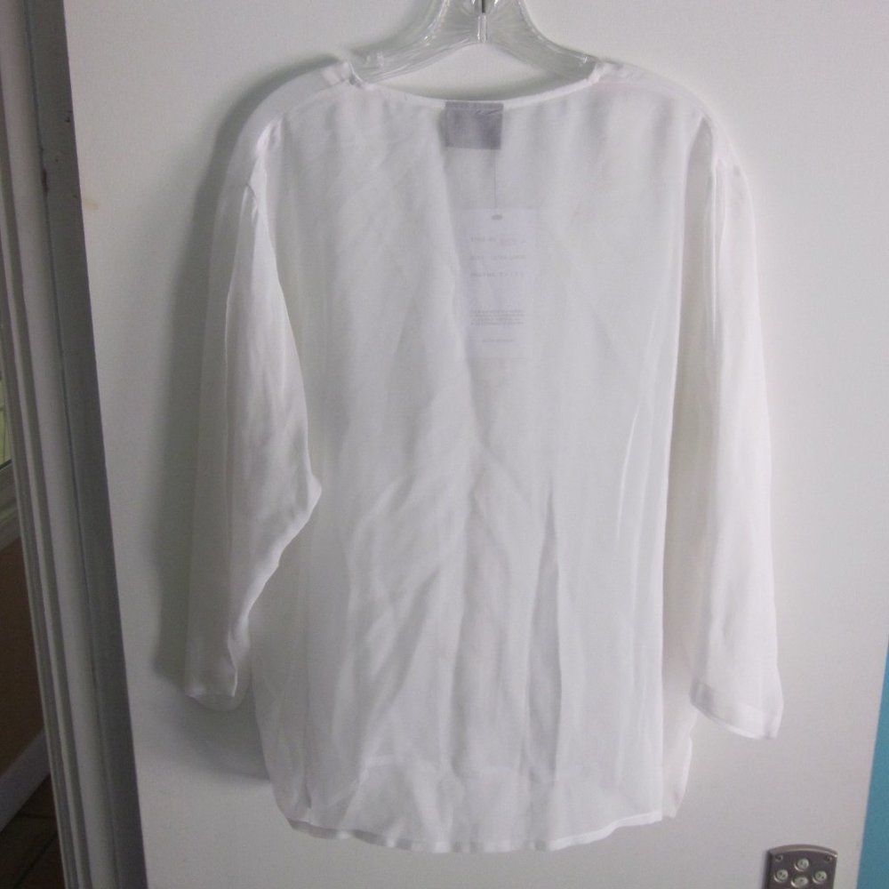 Vintage Zashi Sheer Top Size XL NWT Size XL / US 12-14 / IT 48-50 - 4 Thumbnail
