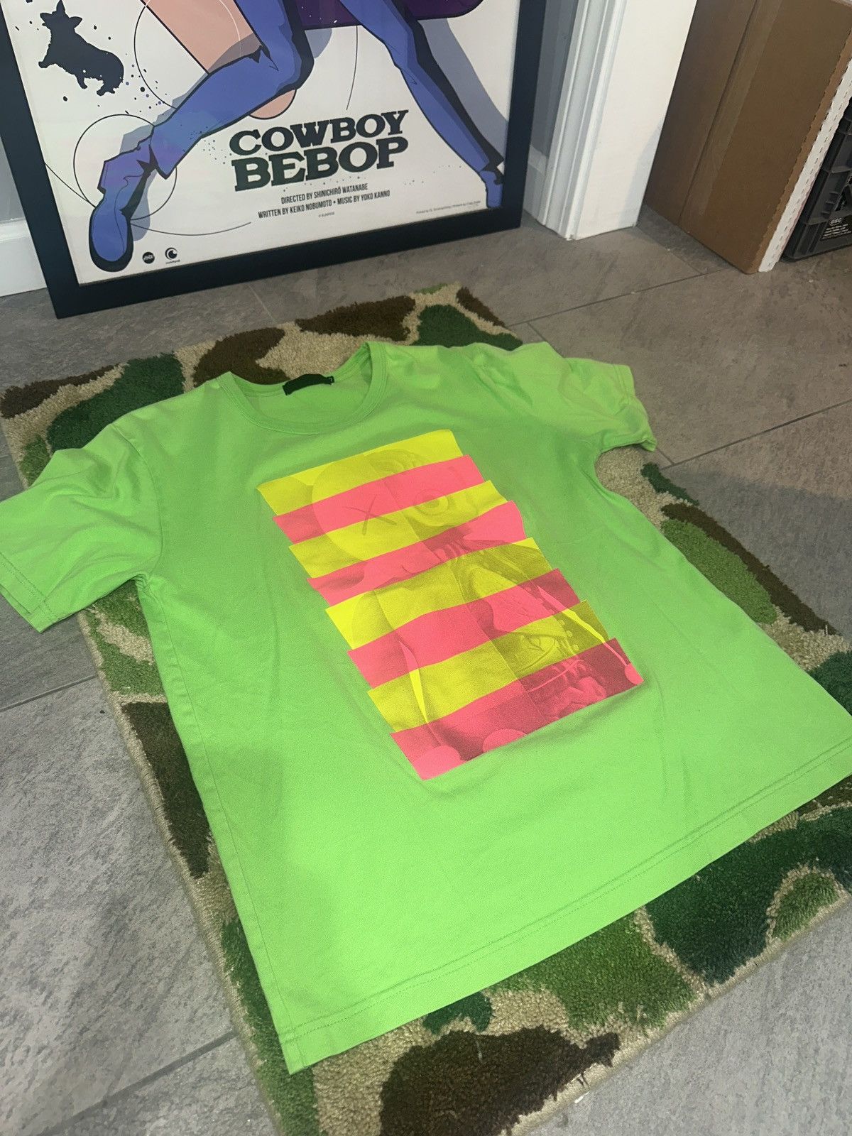 Original Fake Original fake Kaws green size 2 2008 dissected tee Size US M / EU 48-50 / 2 - 3 Thumbnail