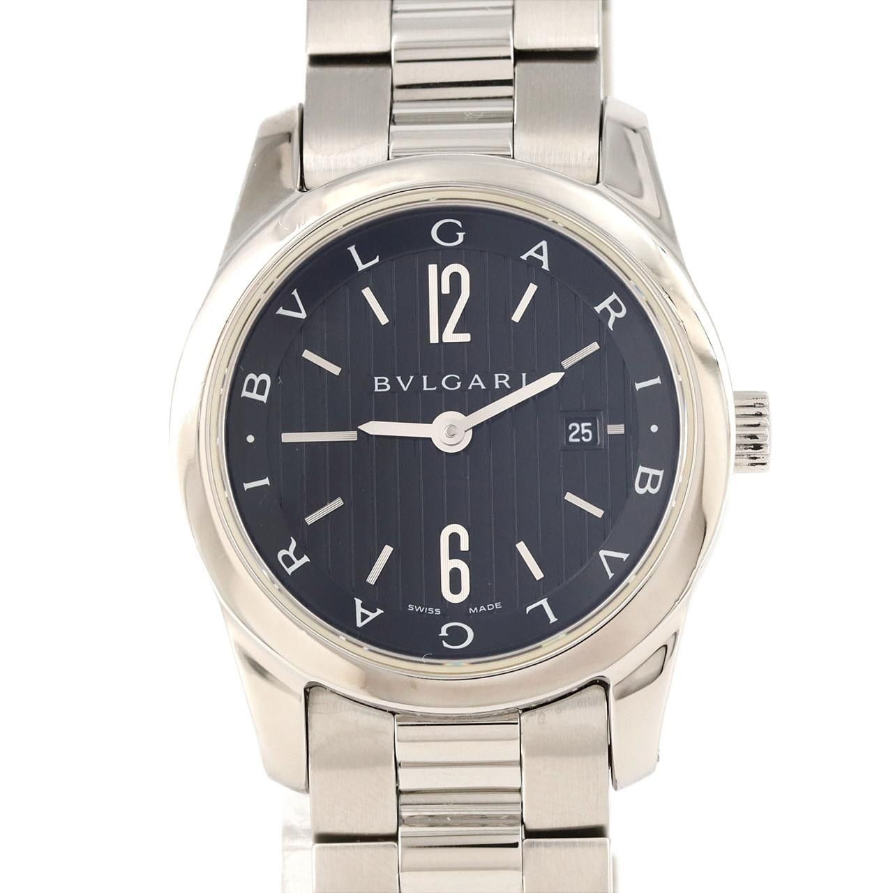 Bvlgari Bvlgari Bvlgari Solo Tempo Stainless Steel Metal Quartz ST30S/ST30BSSD DUTY FREE for USA Size ONE SIZE - 1 Thumbnail