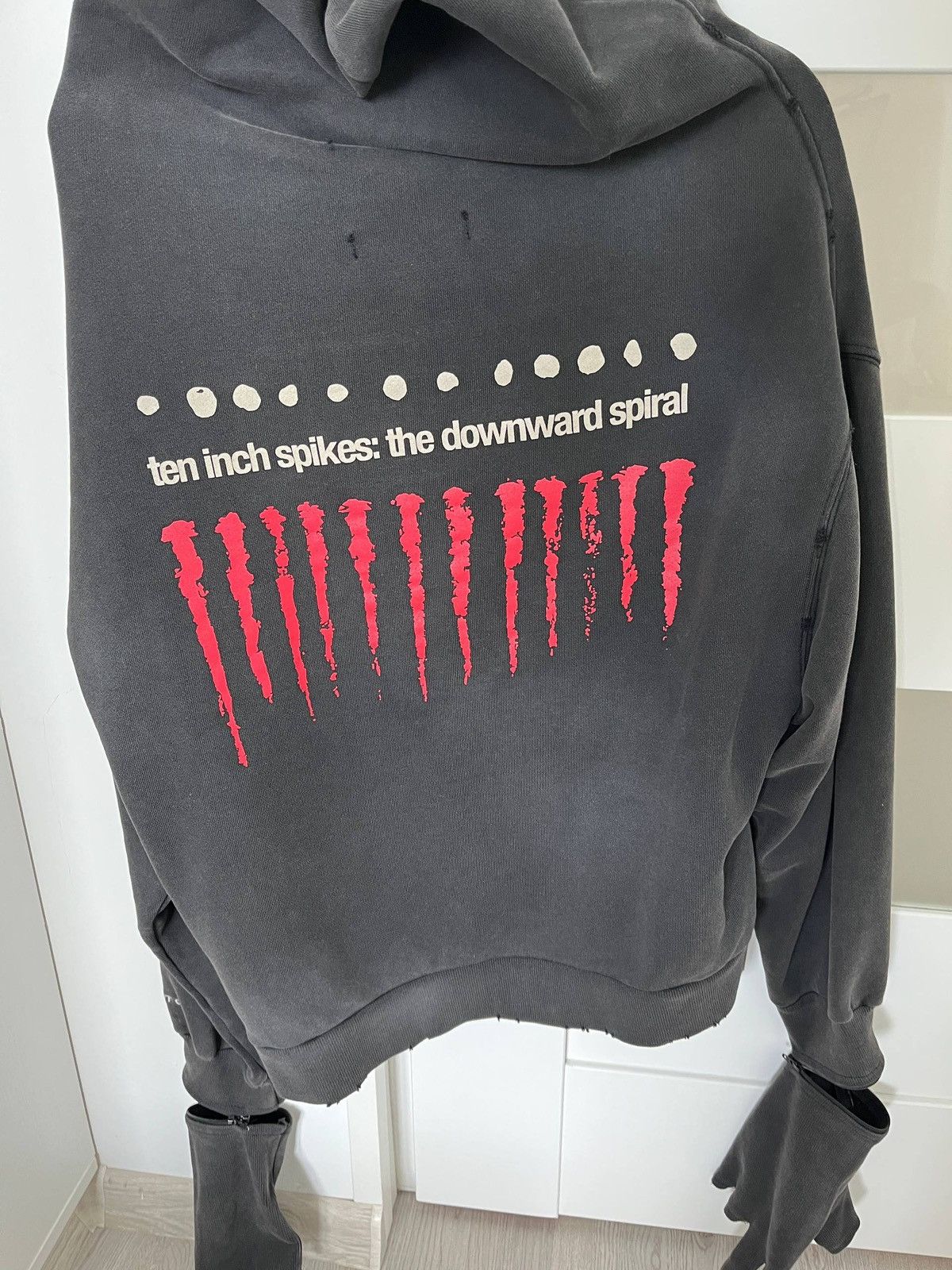 PROJECT G/R Project G/R nine inch nails zygon zip hoodie Size US L / EU 52-54 / 3 - 9 Thumbnail