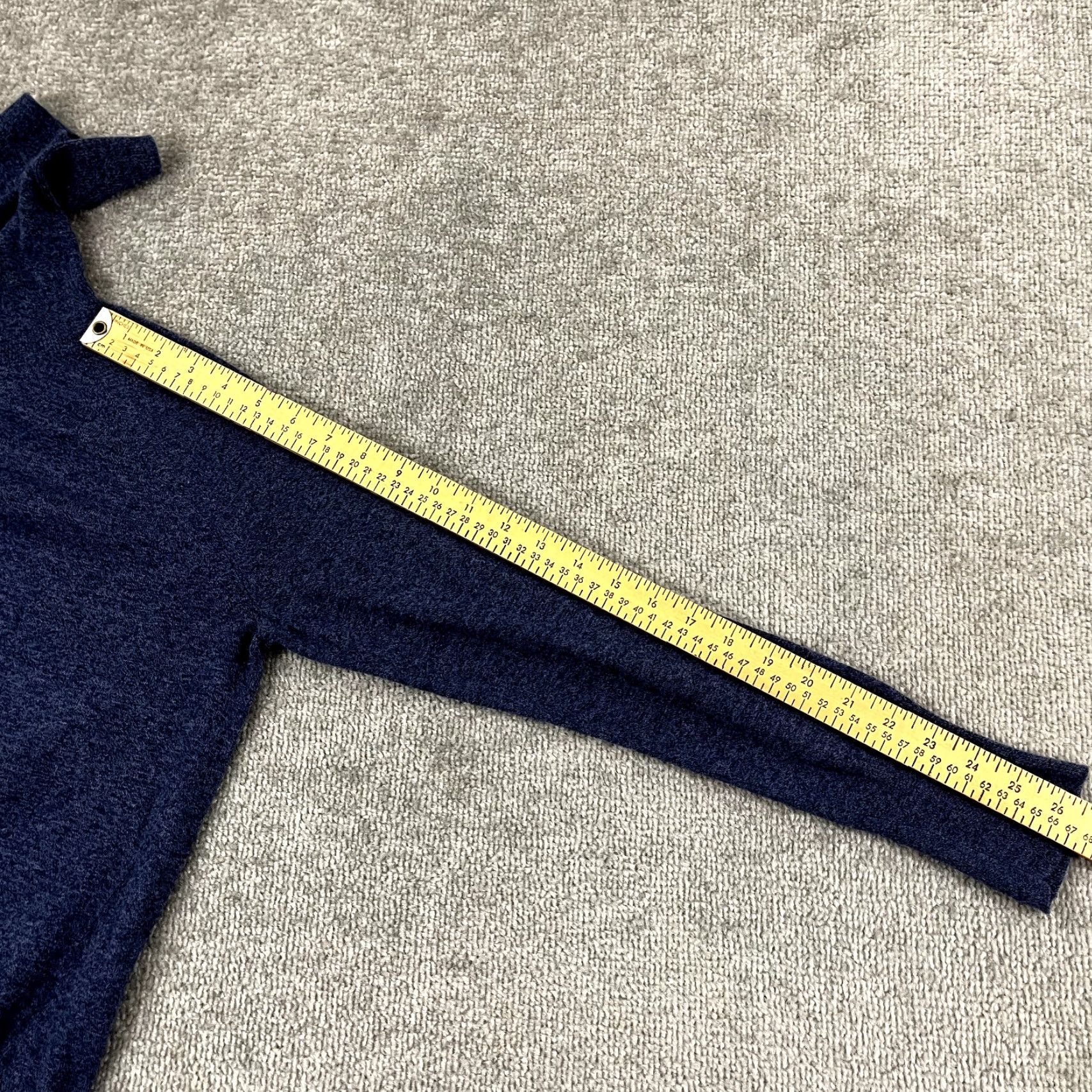 White + Warren WHITE + WARREN Sweater Womens Small Blue Turtle Neck Pullover Silk Nylon Stretch Size S / US 4 / IT 40 - 6 Thumbnail