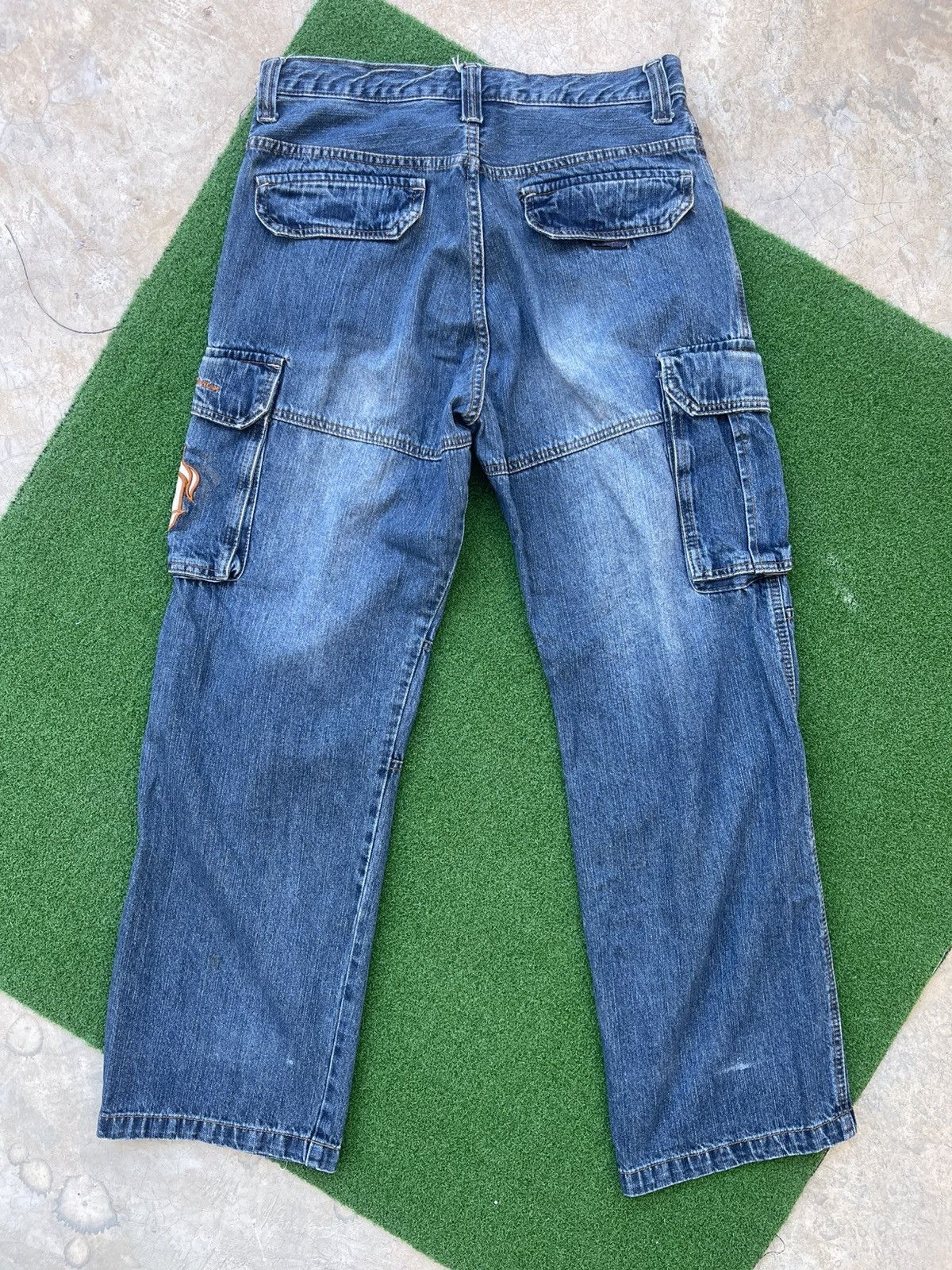 Ron Jon Surf Shop Hawaiian Piko Jeans Cargo Pants Size US 31 - 9 Thumbnail