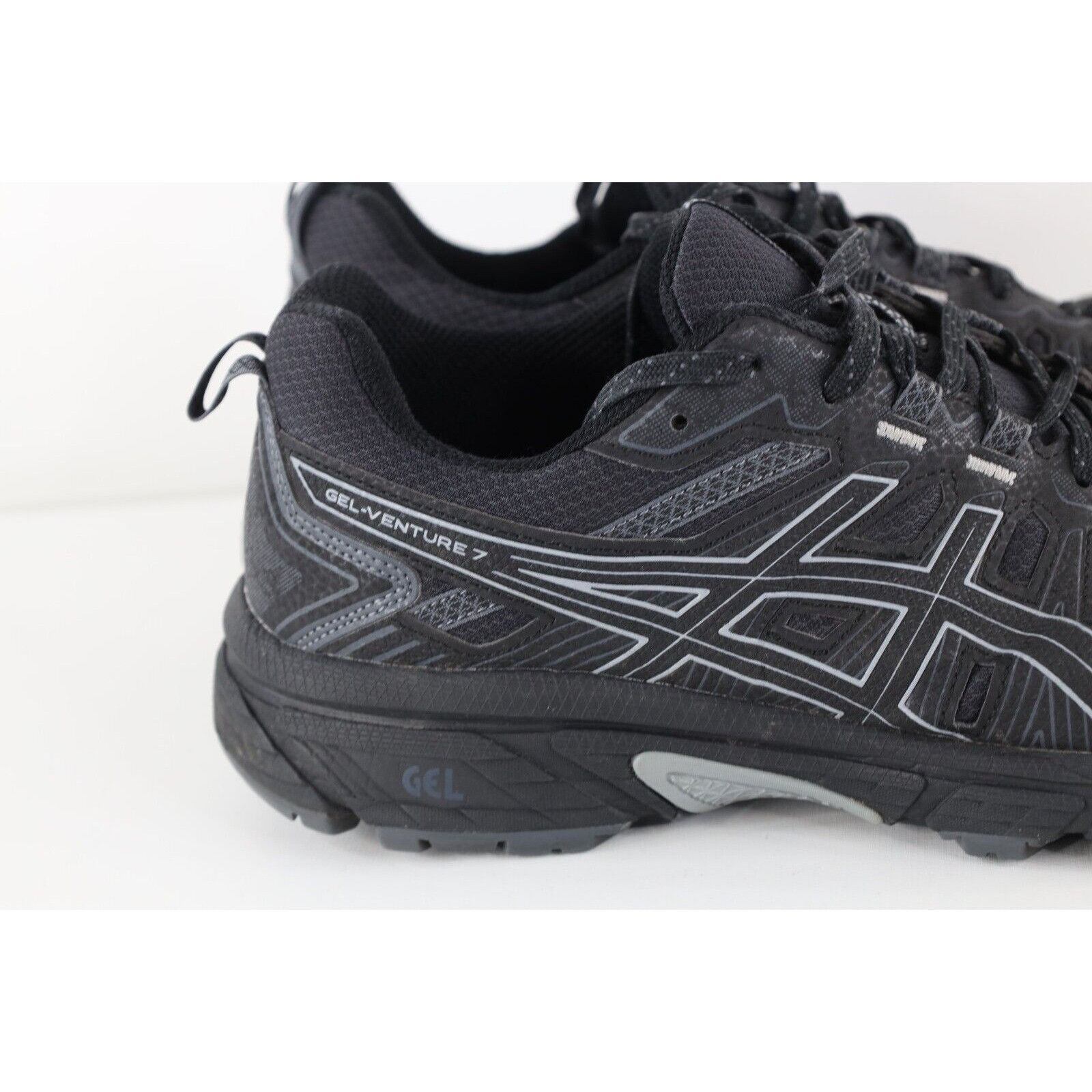 Asics × Vintage Vintage Asics Gel Venture Running Dad Shoes Black Size ONE SIZE - 5 Thumbnail