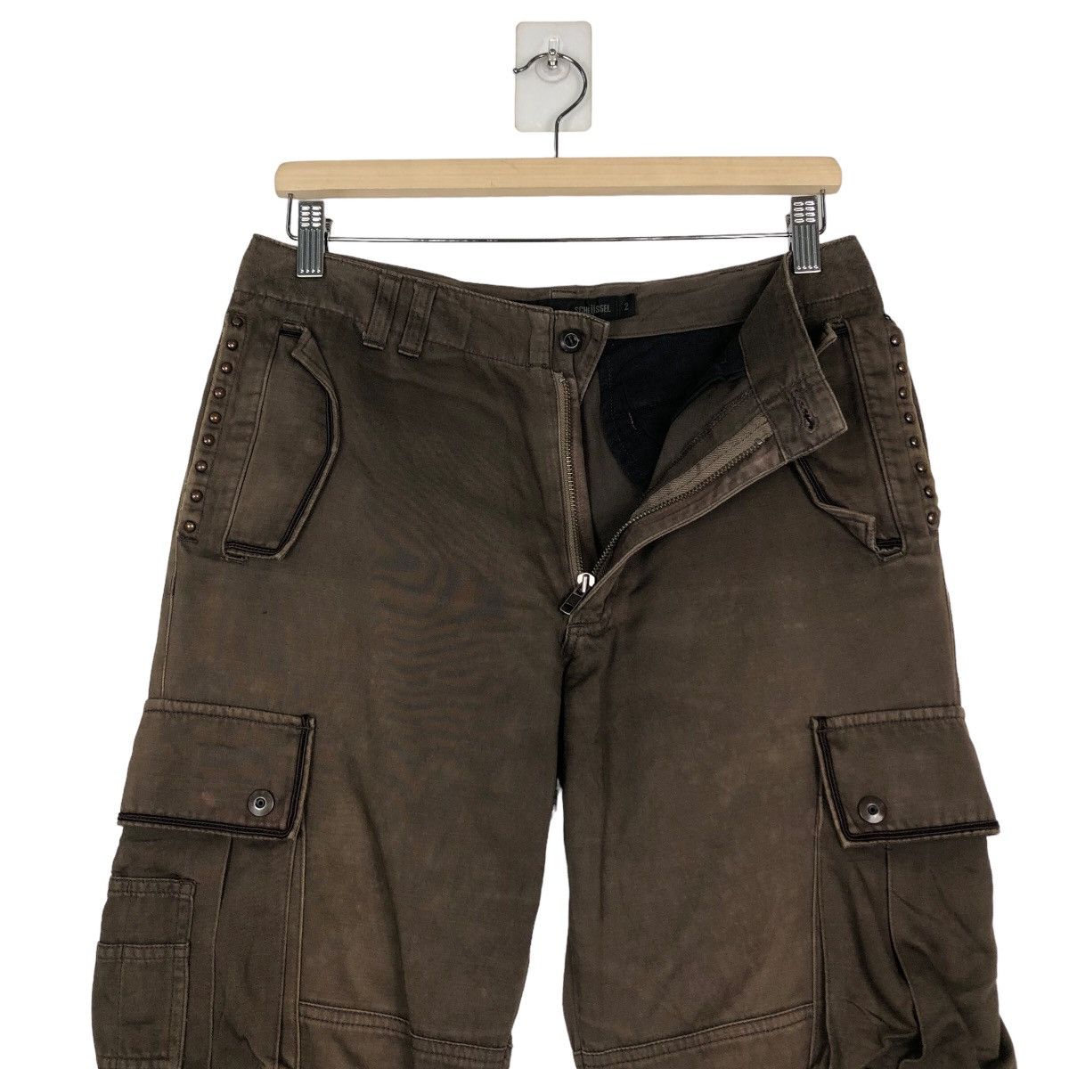 Hysteric Glamour 🔥Vintage Biker Parachute Bondage Cargo Pants Schlussel Size US 30 / EU 46 - 10 Thumbnail