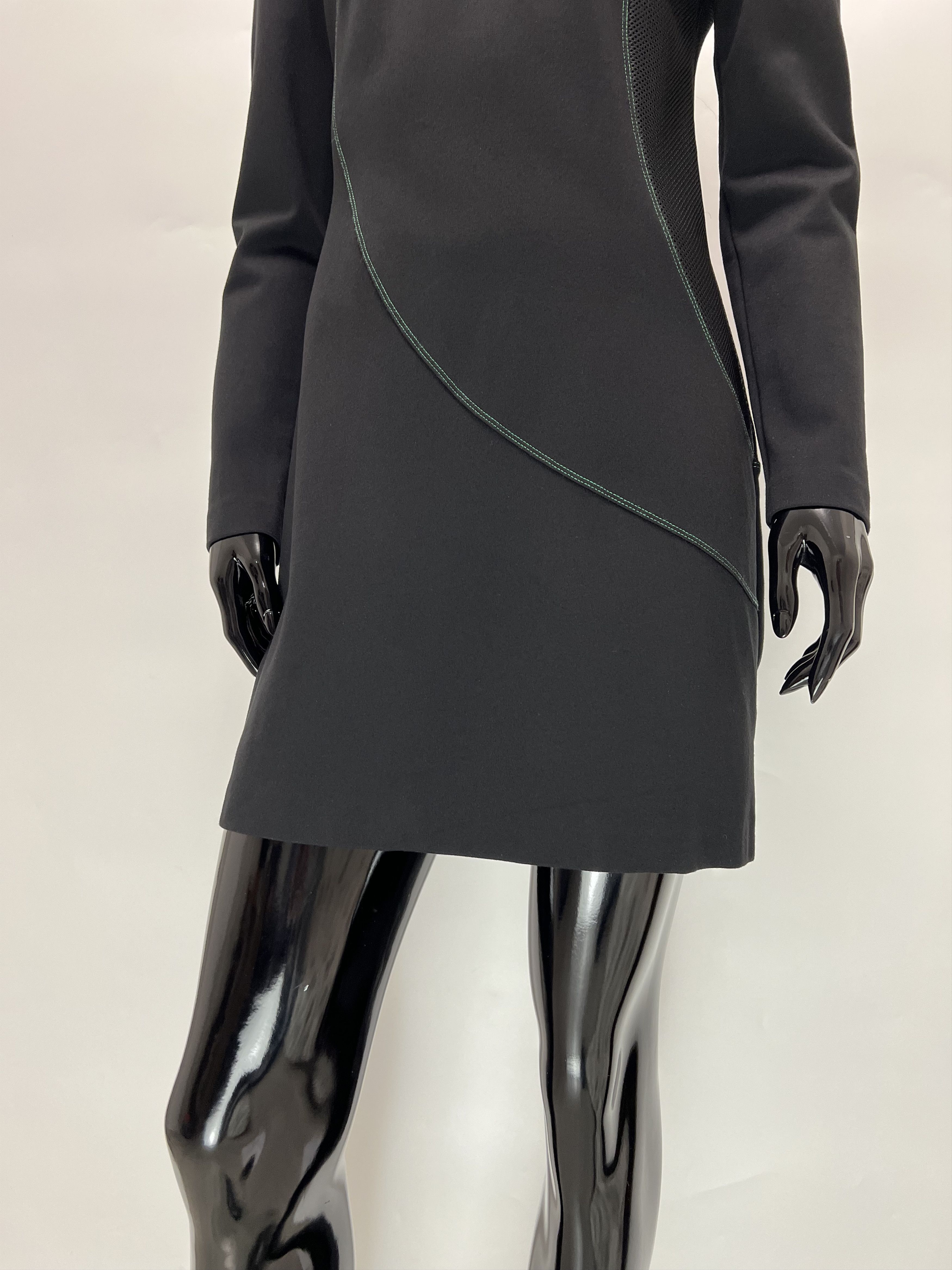 Cop Copine Cop Copine Black Long Sleeve Short Dress Size 38 Size M / US 6-8 / IT 42-44 - 6 Thumbnail