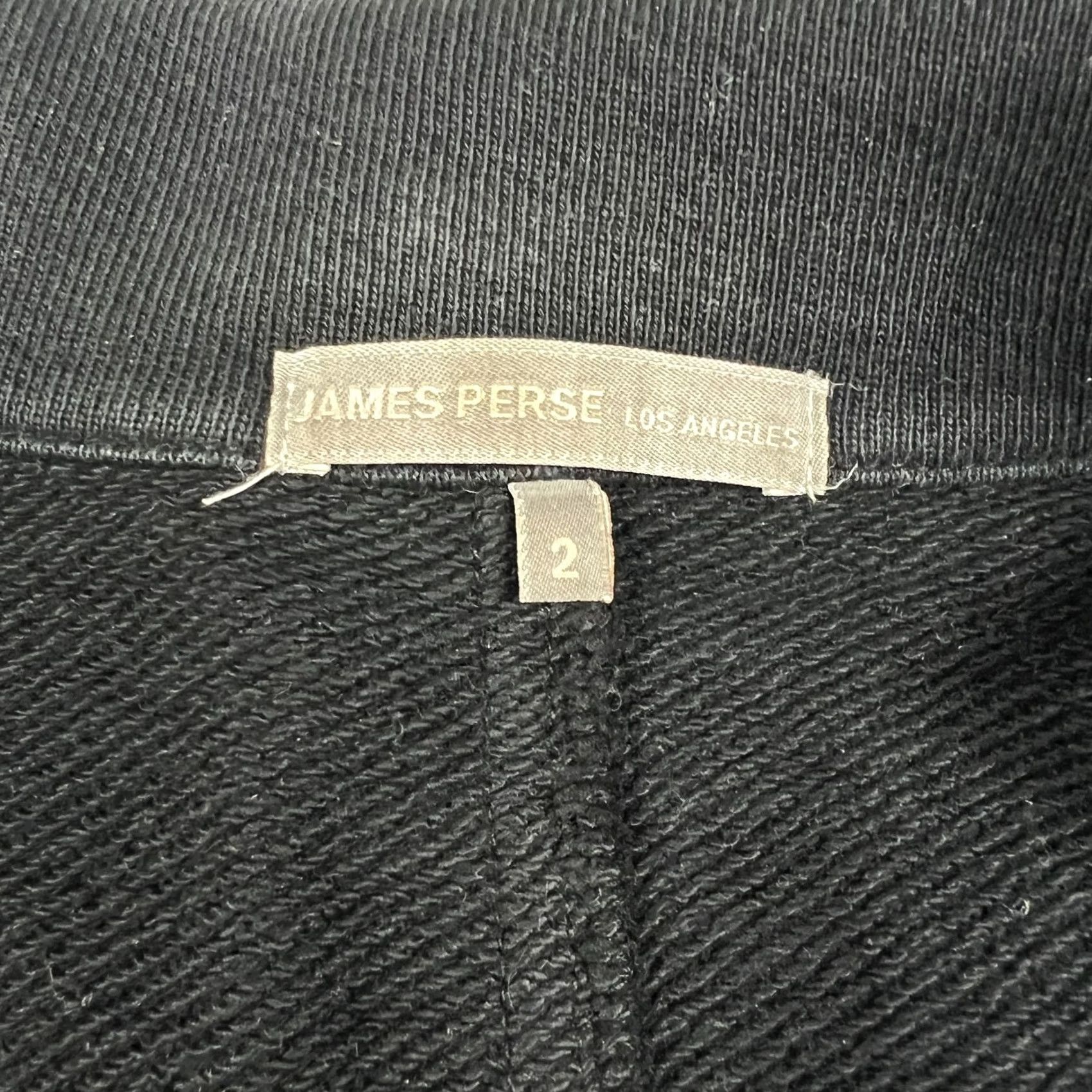 James Perse James Perse Double Breasted Blazer Jacket Womens 2 Black Cotton Coat USA Made Size XS / US 0-2 / IT 36-38 - 4 Thumbnail