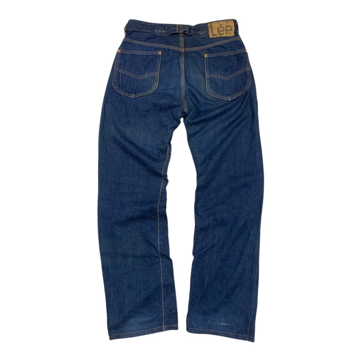 Lee Lee Cowboy 1101 Selvedge Buckleback Repro 30's Japan Jeans Size US 31 - 5 Thumbnail