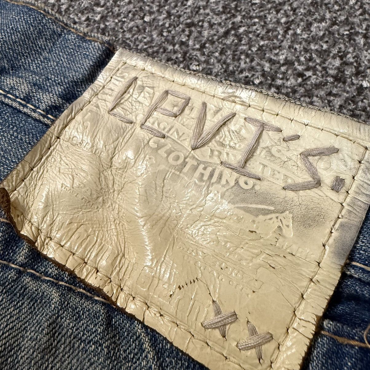 Levi's Vintage 2005 Levis S502 Destroyed Grunge Jeans W34 Size US 34 / EU 50 - 10 Thumbnail
