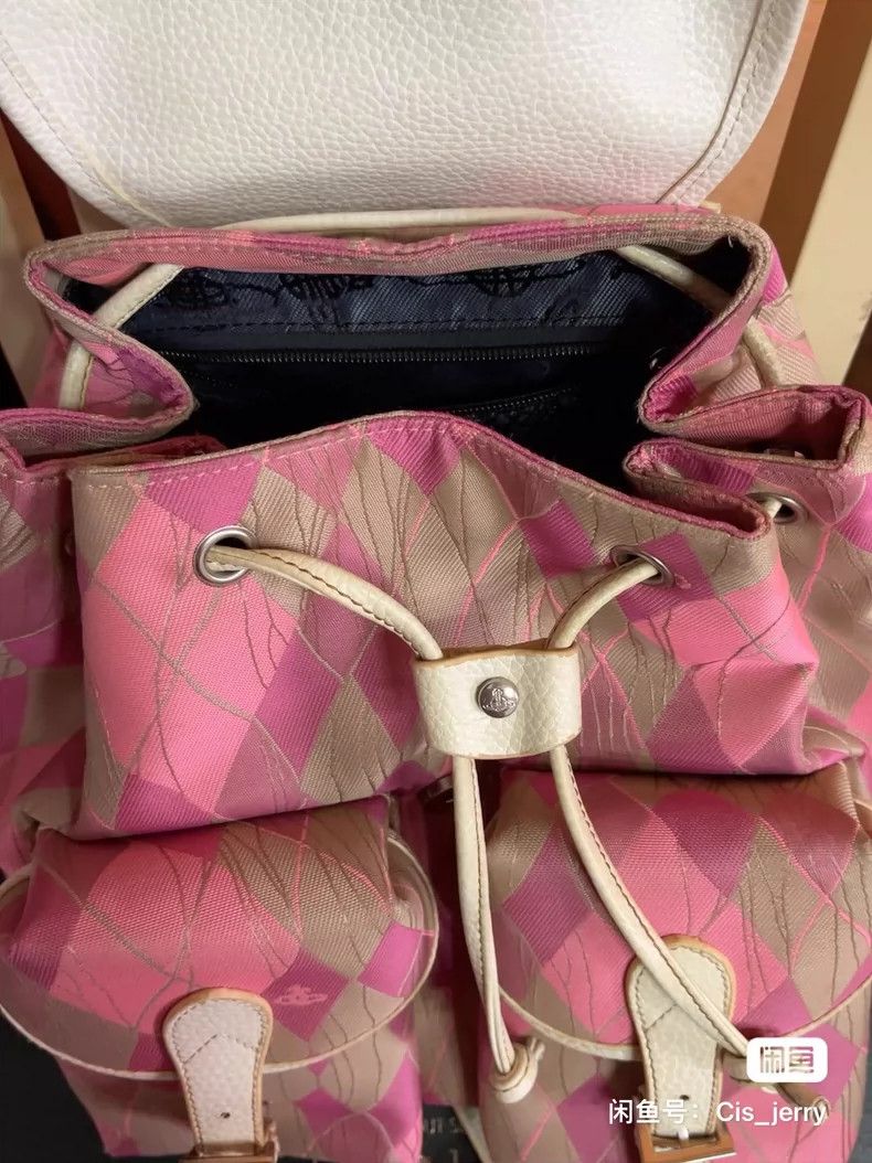 Vivienne Westwood Vivienne Westwood size os Vintage Plaid Rare Double Shoulde Size ONE SIZE - 3 Thumbnail