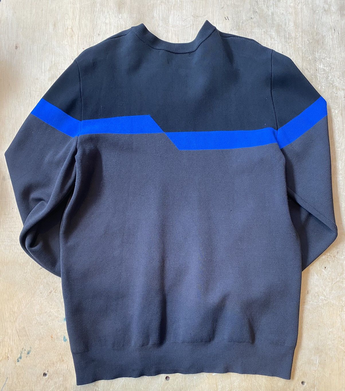 Alexander Wang Alexander Wang Broken Stripe Sweatshirt Size M Size US M / EU 48-50 / 2 - 5 Thumbnail