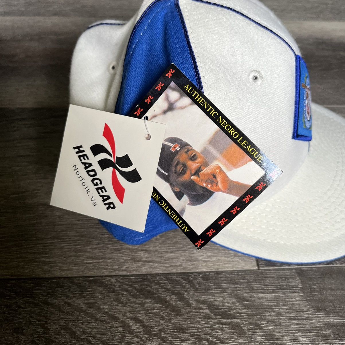Authentic Negro Leagues × MLB × Vintage New Vintage Negro Baseball Leagues Royal Giants Fitted Hat Size ONE SIZE - 4 Thumbnail