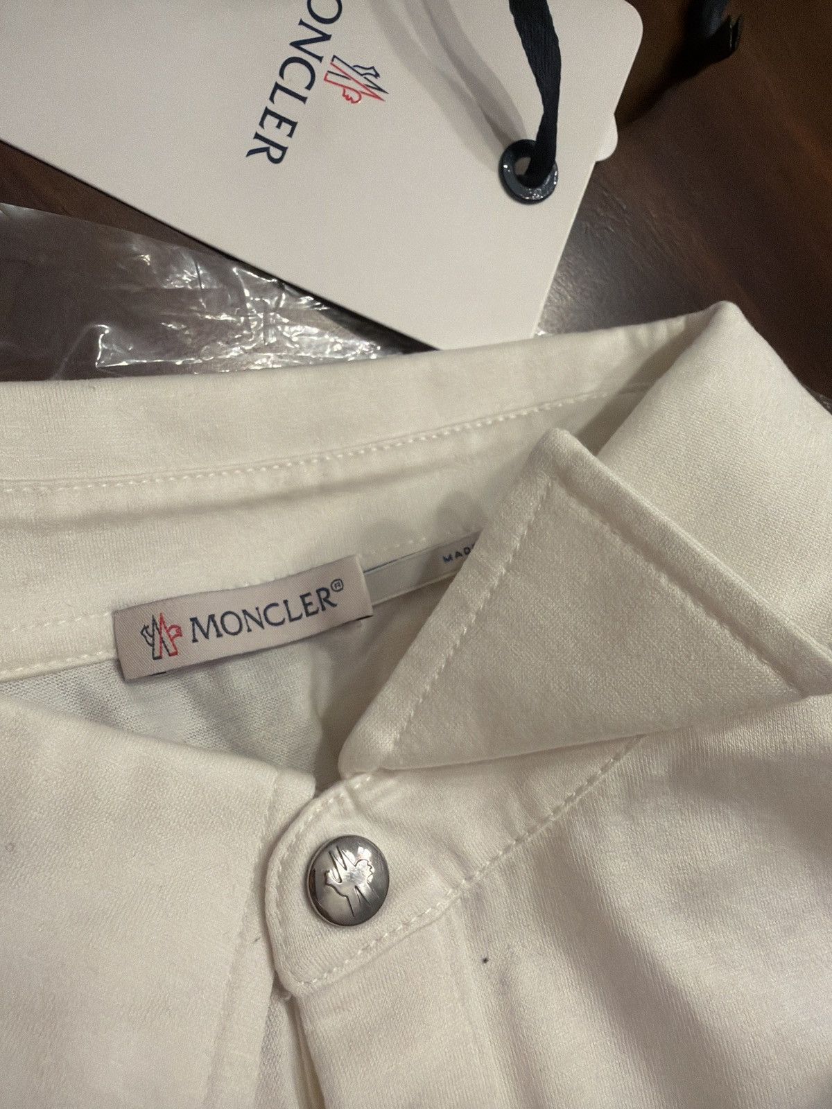 Moncler 2023 LS POLO Size US XL / EU 56 / 4 - 4 Thumbnail